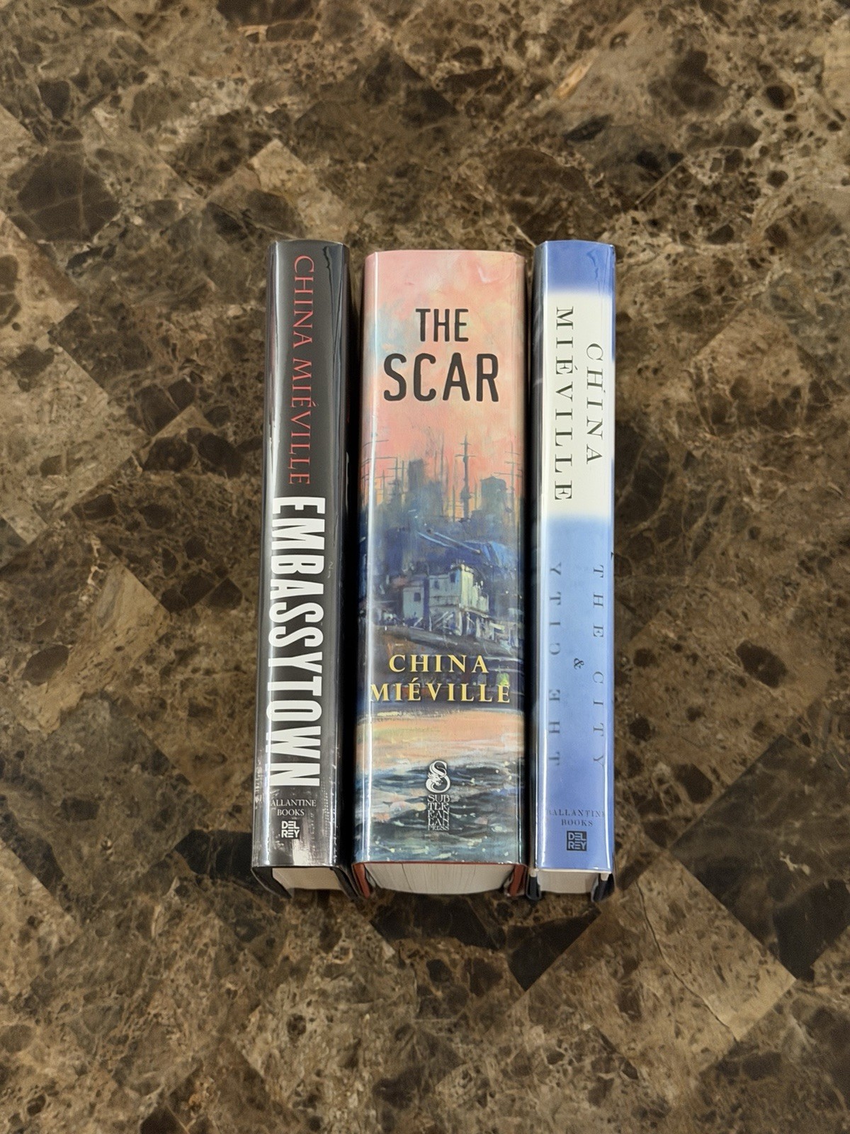 China Mieville The Scar Subterranean Signed Numbered Embassytown City & The City