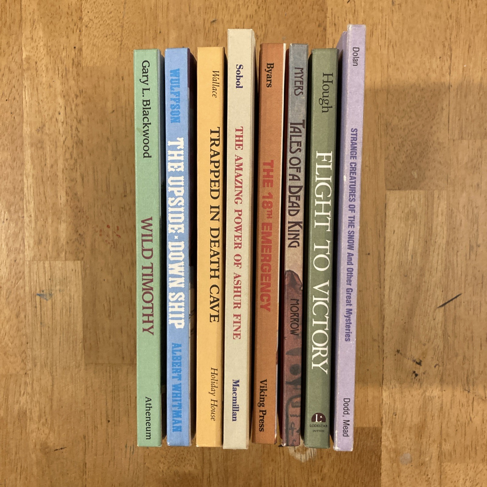 Lot of 8 Weekly Reader Just for Boys Books Vintage 1980s-Hardcovers