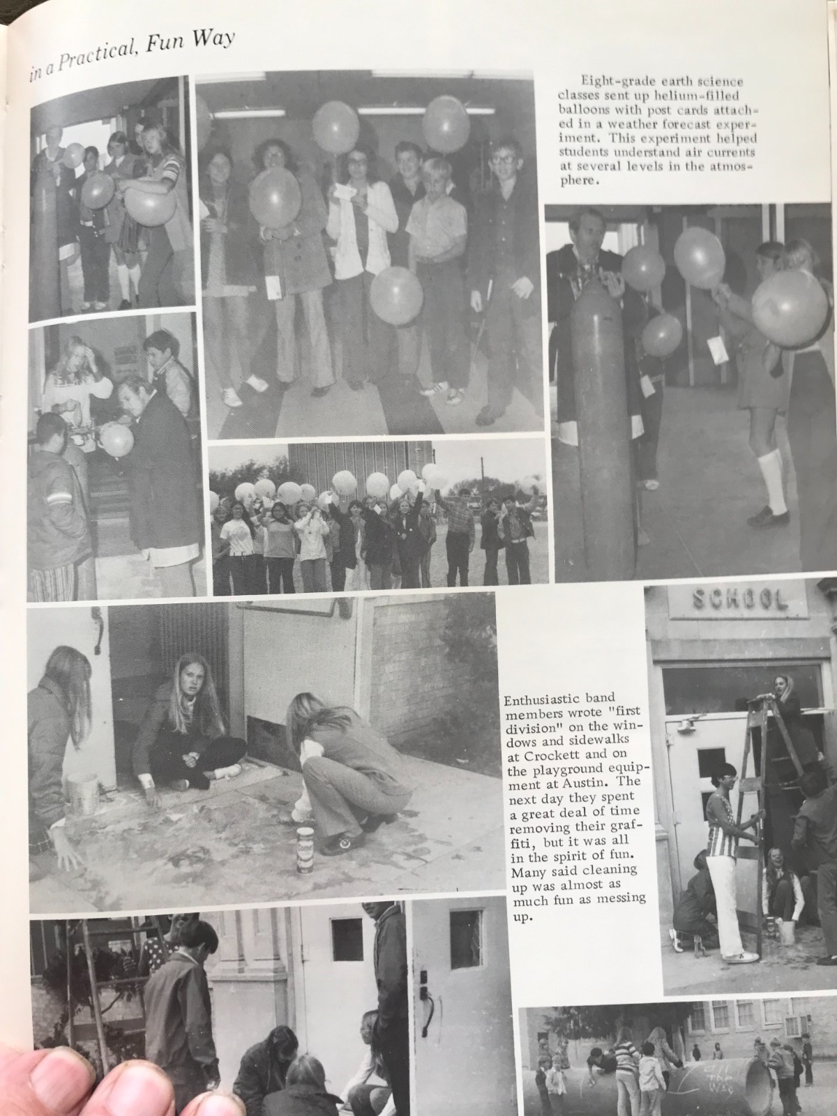1973 The Round-Up Crockett Junior High School Yearbook, Odessa, Texas
