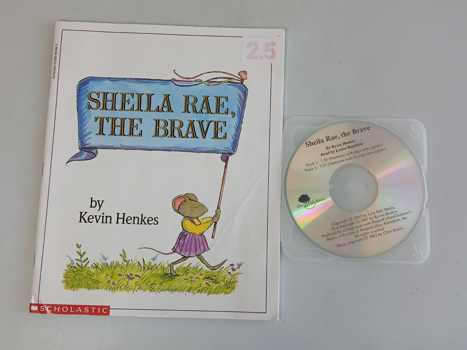 Children’s Picture Book & Audio CD Sets Lot of 5 Used Ex-Classroom A