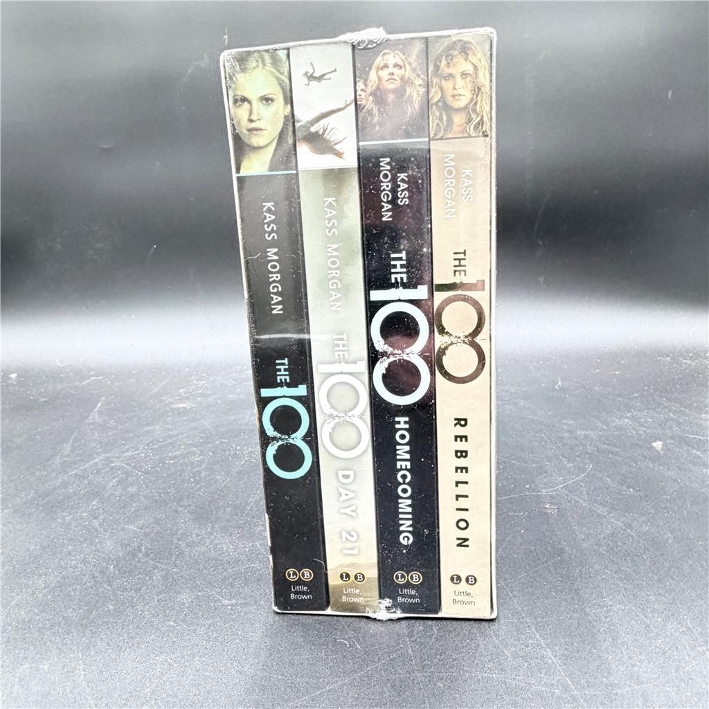 THE 100 Complete Boxset New KASS MORGAN Paperback Books CW Hype Sticker SEALED