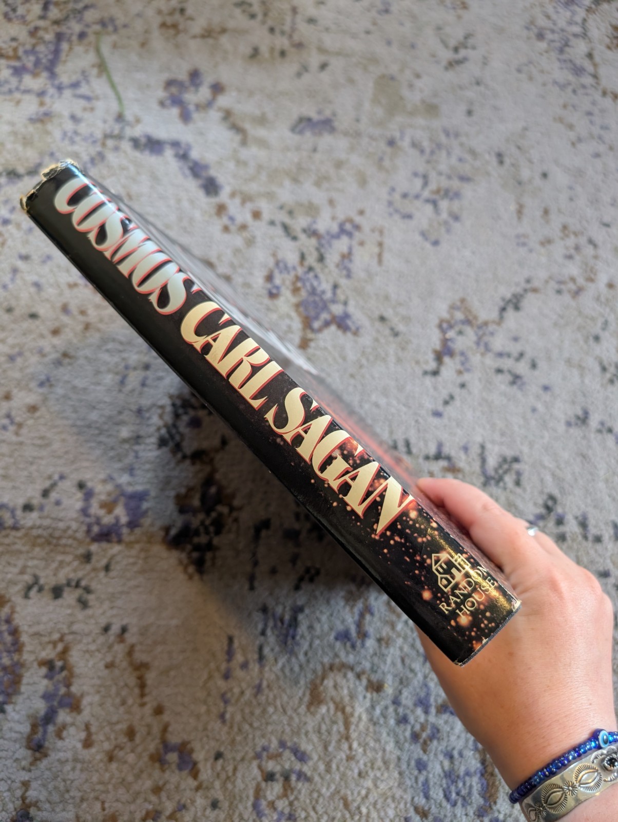 Cosmos Carl Sagan Hardcover with Dust Jacket First Edition 1980 PBS Miniseries