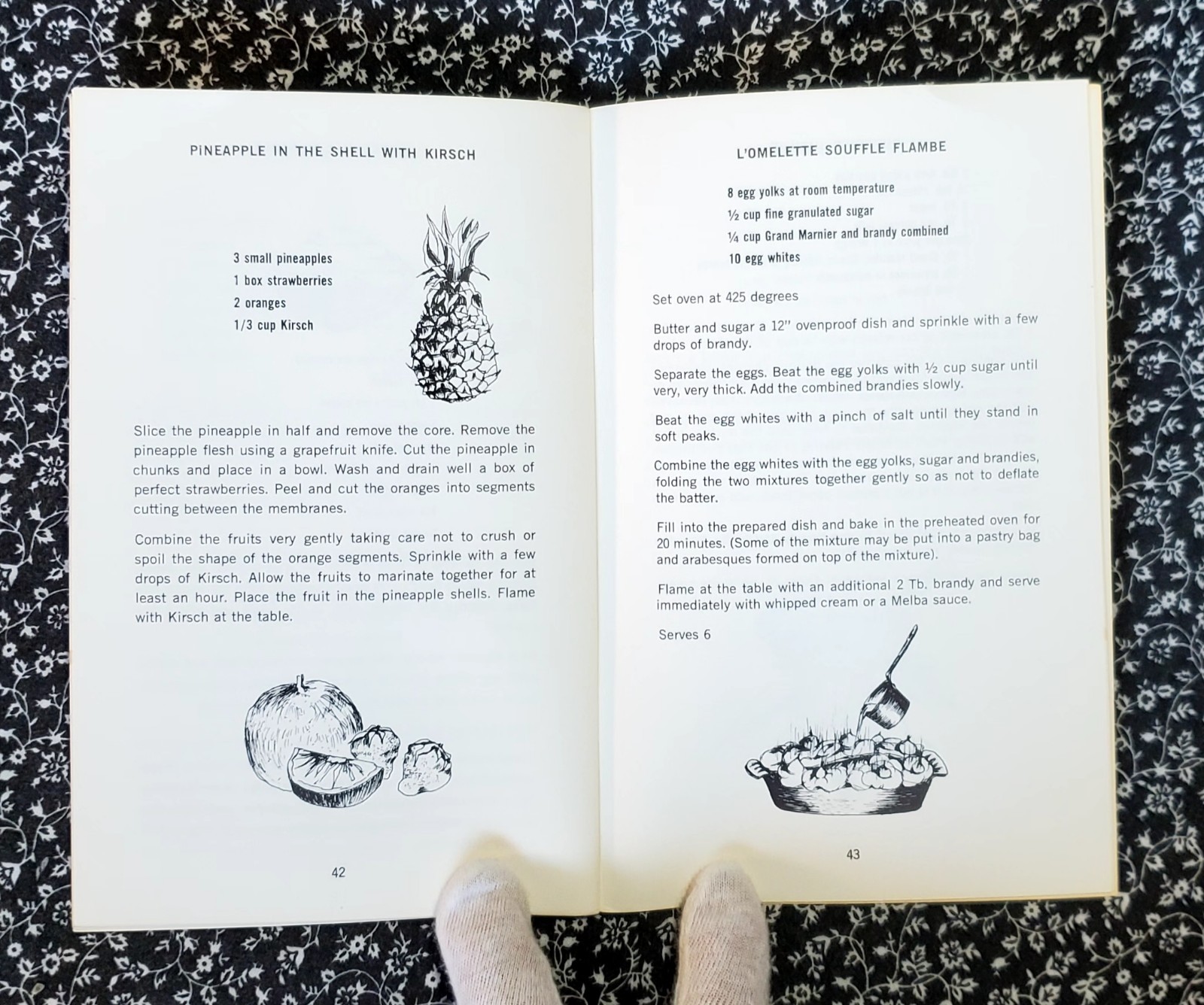 Crepes and Flaming Desserts, Irena Kirshman, 1969, PB, Potpourri Press