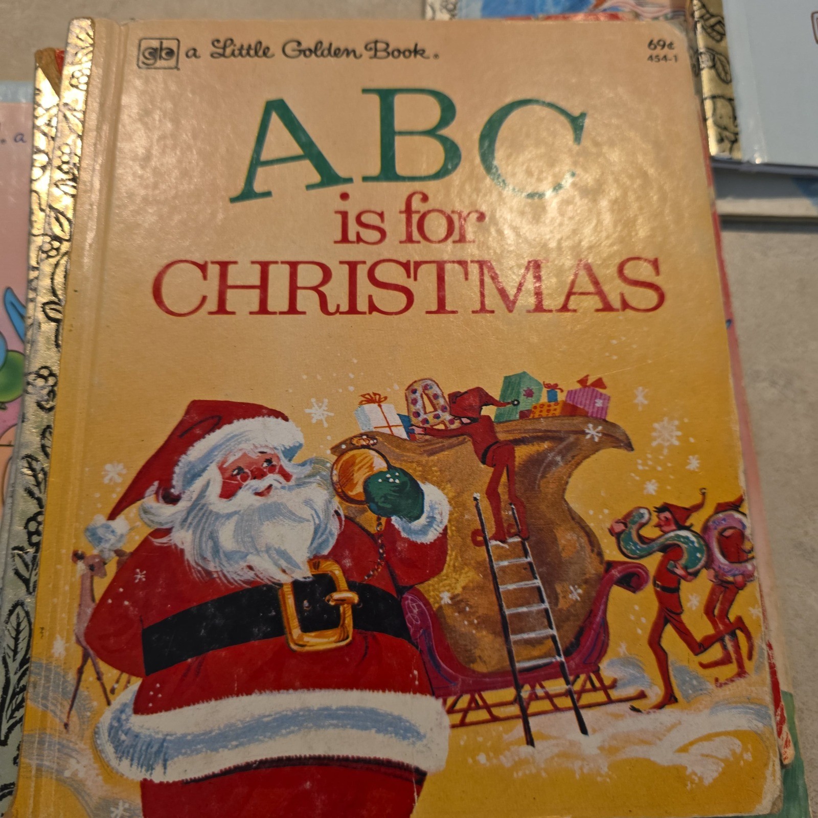 Vintage Little Golden Books Lot of 12 Disney Looney Tunes Christmas Classics