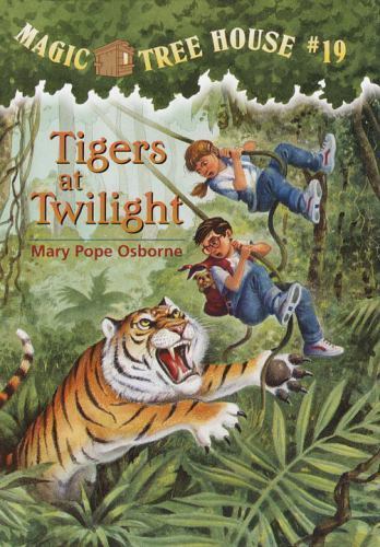 Tigers at Twilight by Mary Pope Osborne (1999, Library Binding)