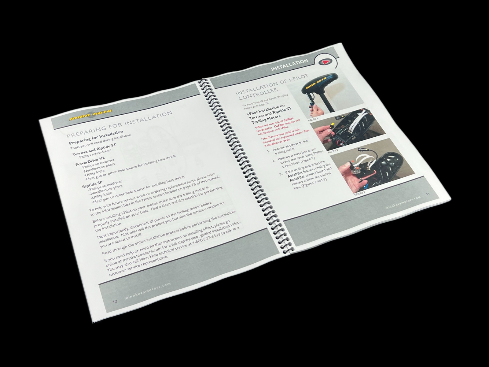 i-Pilot Legacy Owners Manual: 75 Pages, Full Color, Coil Bound, Free Shipping