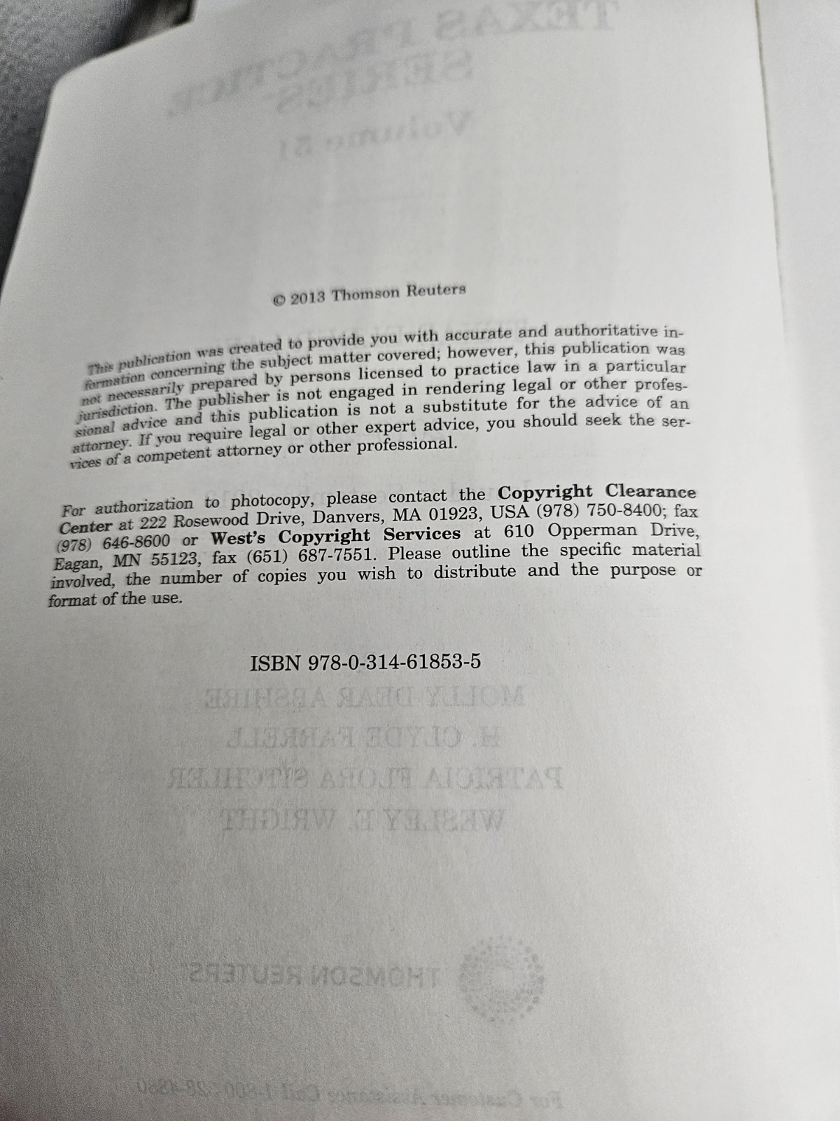 Texas Elders Law 2013 – 2014 & Texas Consumer Law 2015 – 2016 Paperback