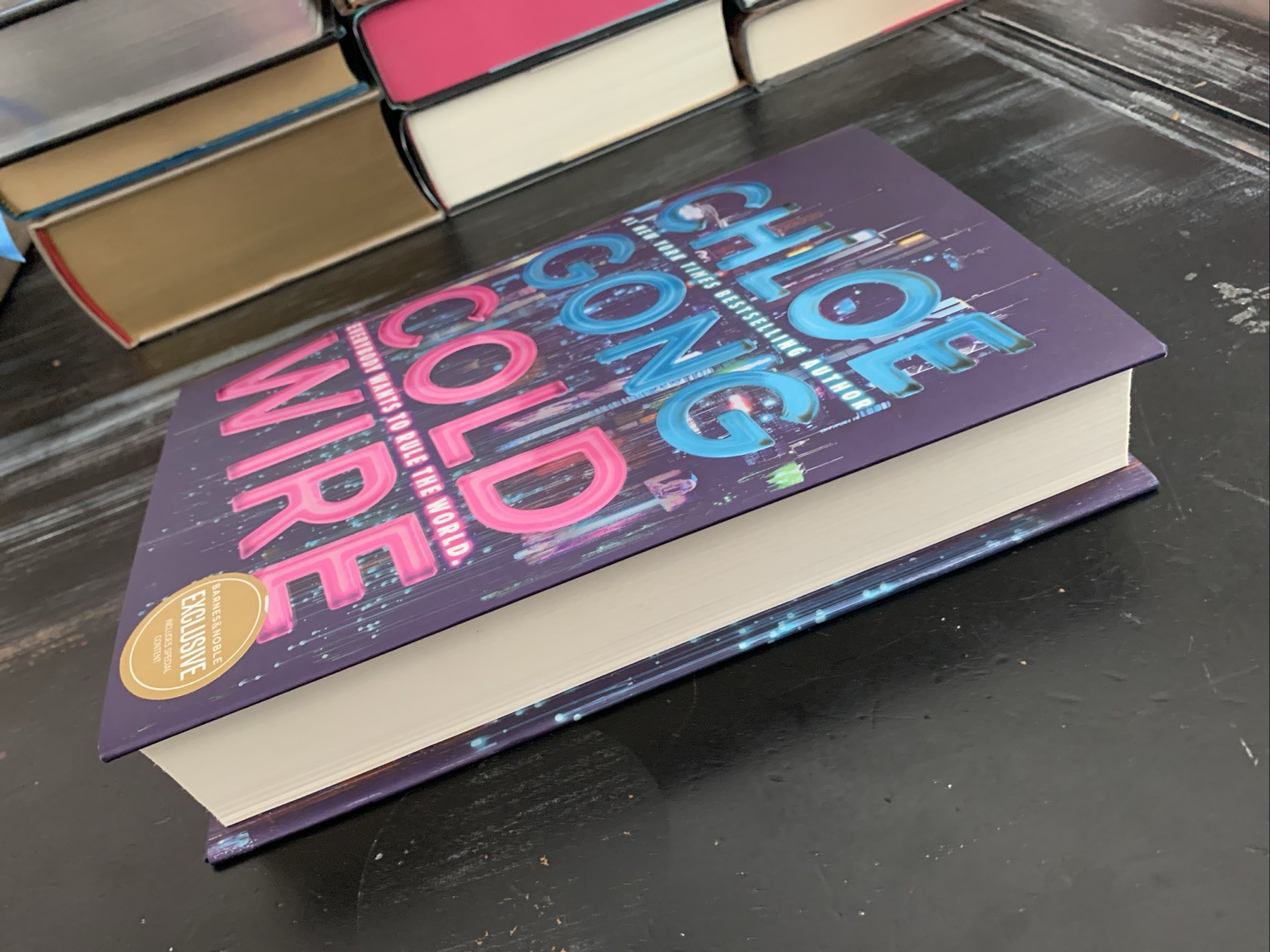 Coldwire by Chloe Gong 2025 Hardcover B&N Exclusive 1st Edition 1st Printing