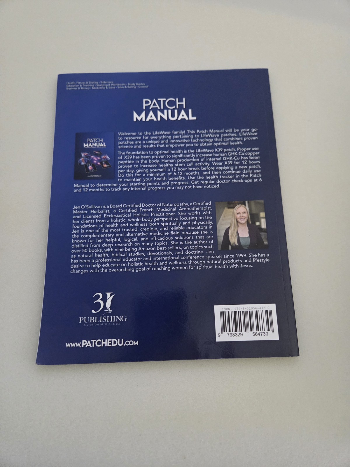 PATCH MANUAL: LIFEWAVE NEW MEMBER TRAINING MANUAL: REVISED EDITIO… Jen O’sulli