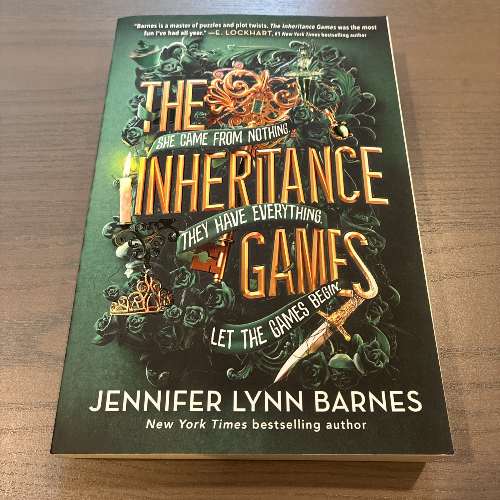 The Inheritance Games by Jennifer Lynn Barnes (2021 Trade Paperback) Young Adult
