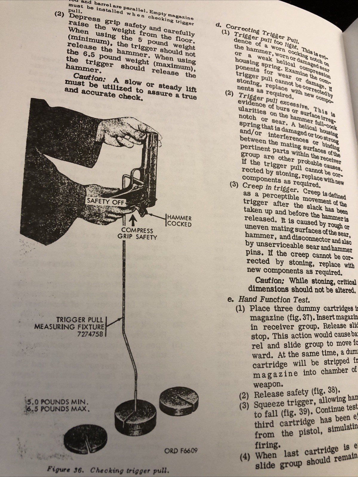 Owners Manual The Care And Repair Of The M 1911 A1