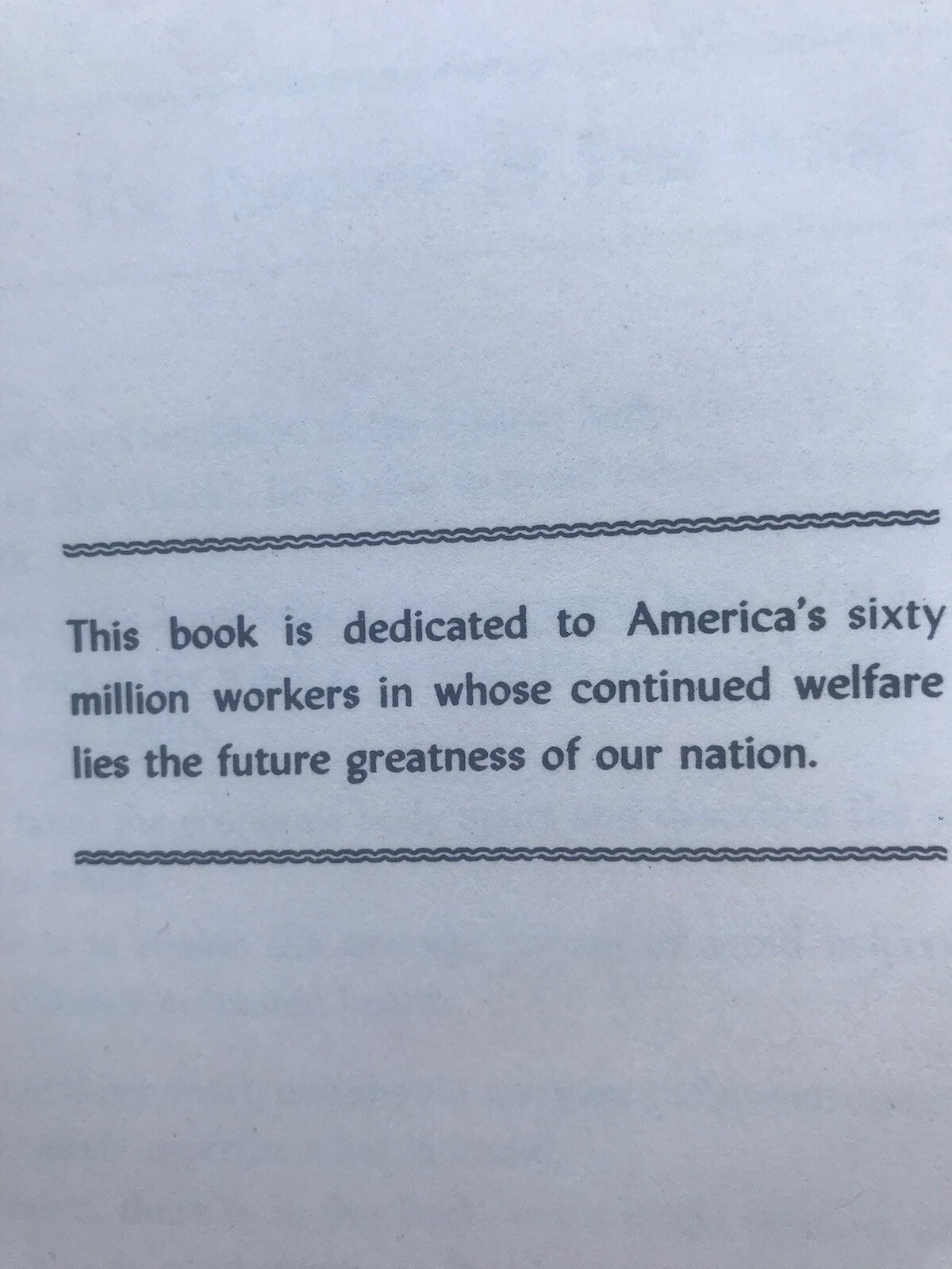1949 HOW WE LIVE A SIMPLE DISSECTION OF THE ECONOMIC BODY FRED CLARK