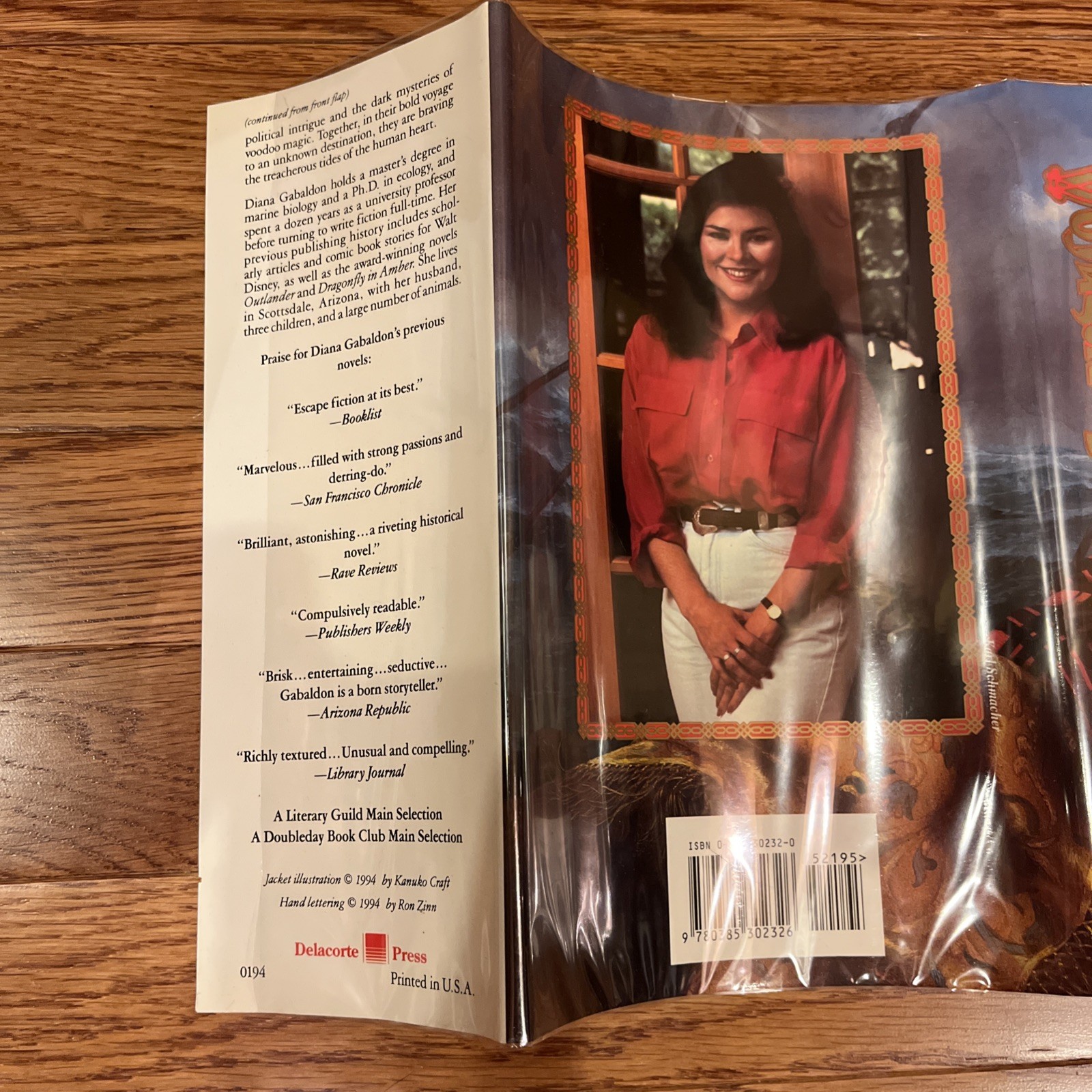 Diana Gabaldon – FLAT SIGNED BP – Voyager 1st/1st – Outlander Book 3 – FREE SHIP
