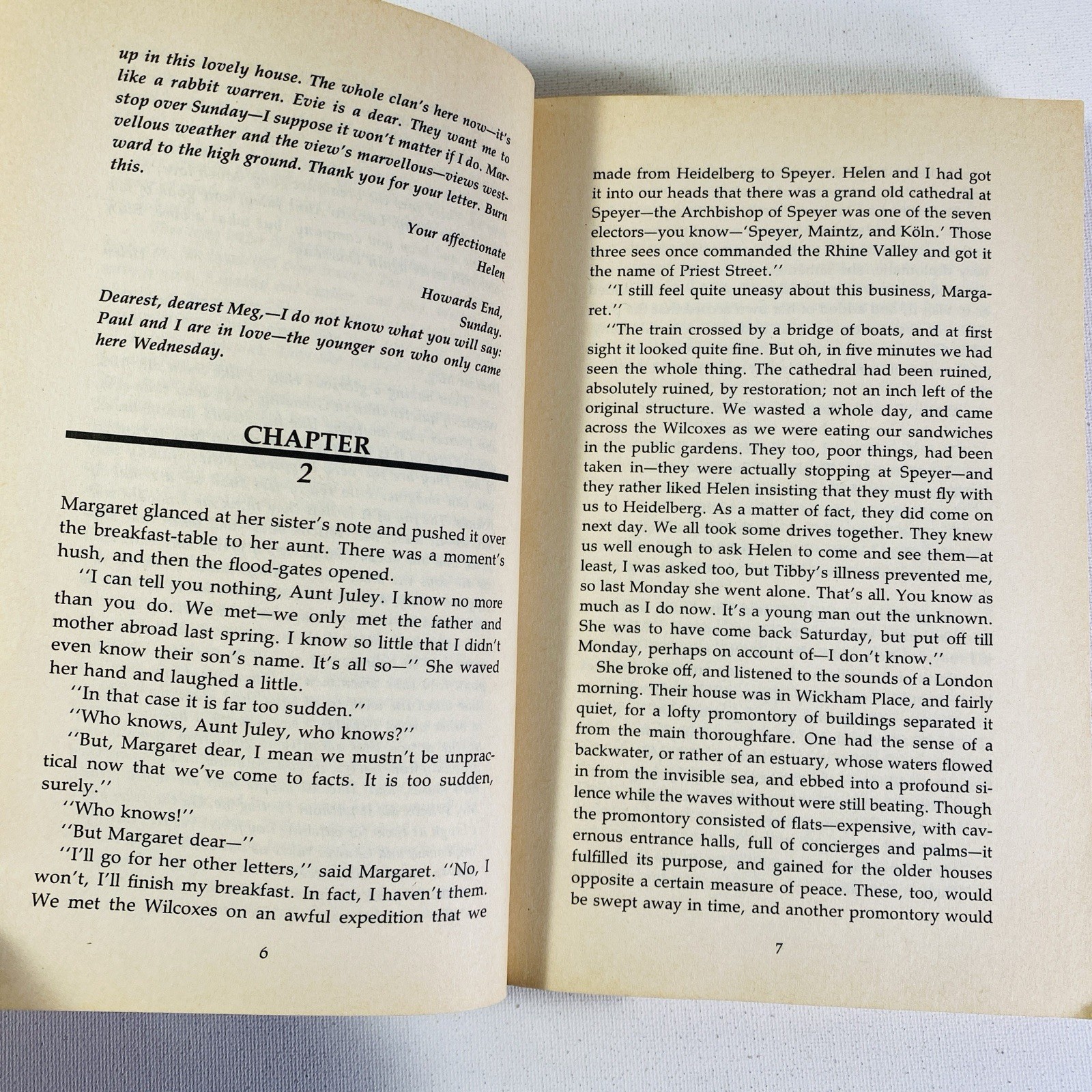 Howards End by E. M. Forster 1989, Trade Paperback
