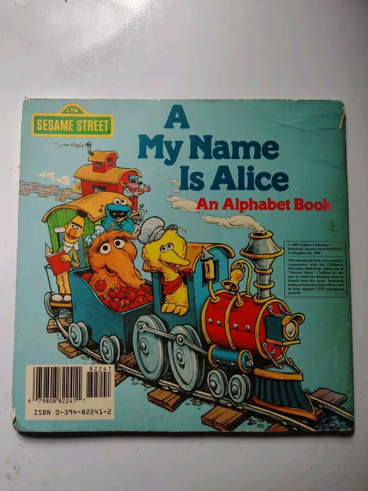 Pictureback Ser.: My Name Is Alice : A Sesame Street Alphabet Book by…
