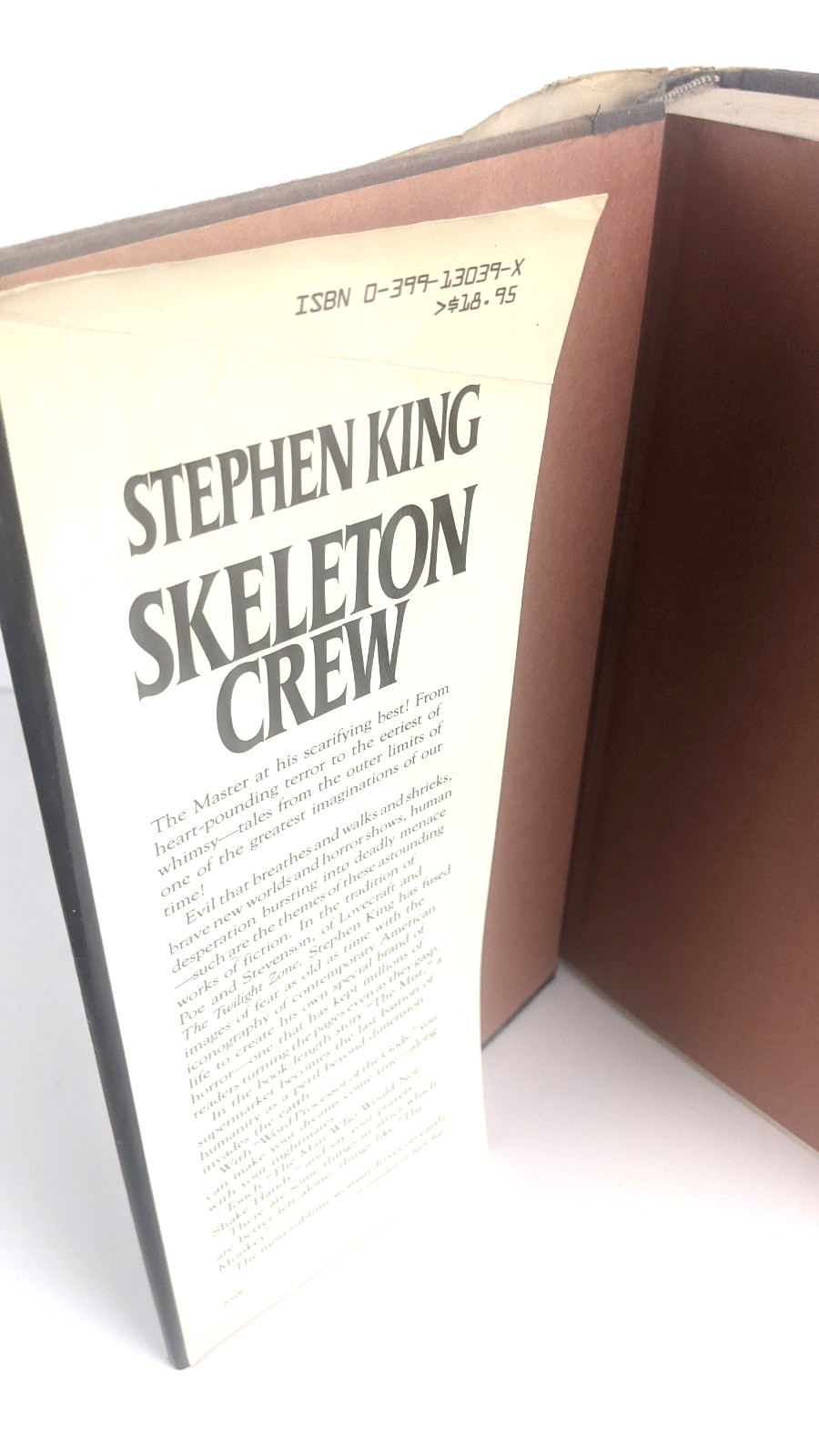 Skeleton Crew – Stephen King (1985) TRUE FIRST EDITION / 1st Printing – Putnam