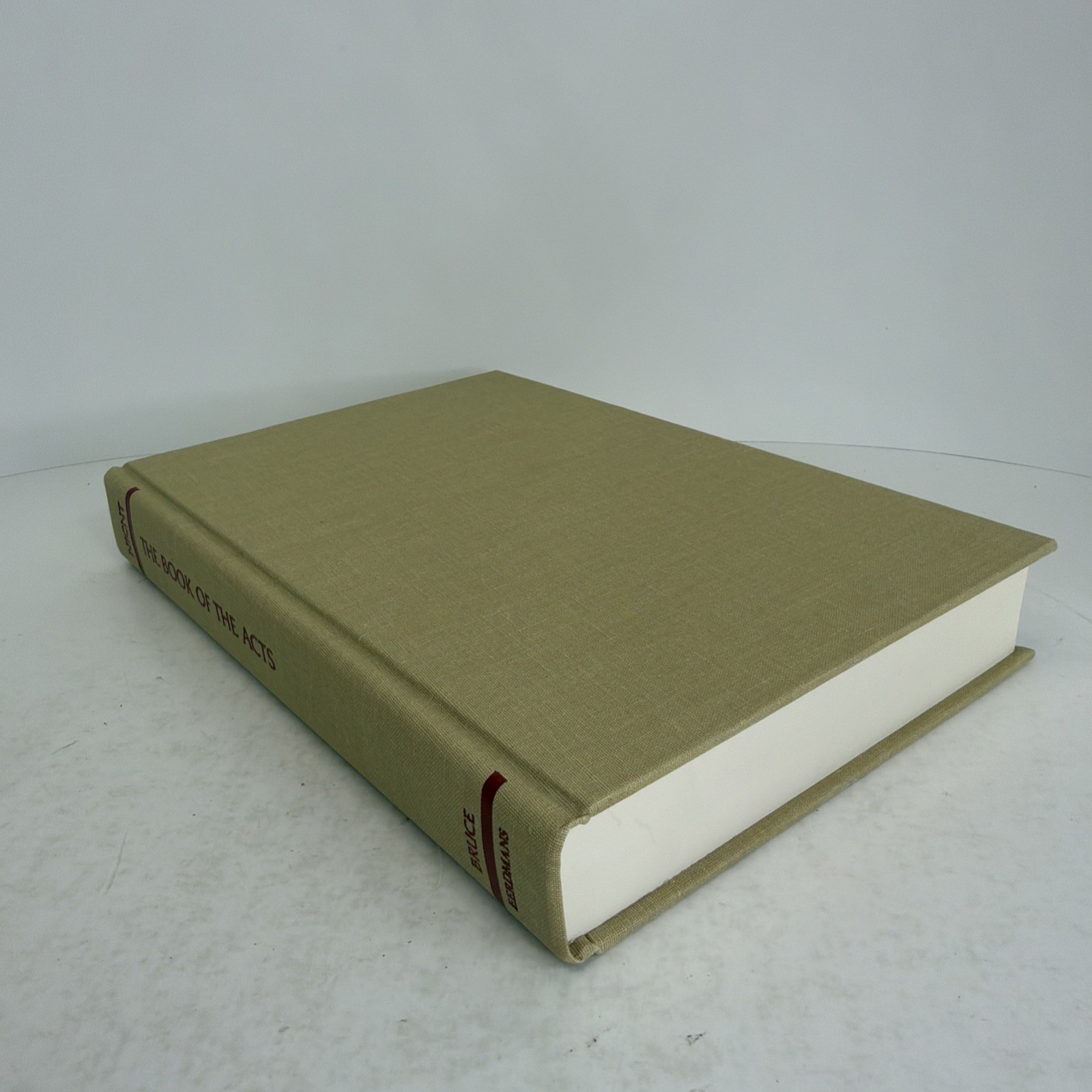 The Book of the Acts Revised New International Commentary on the NT 1988 HCDJ