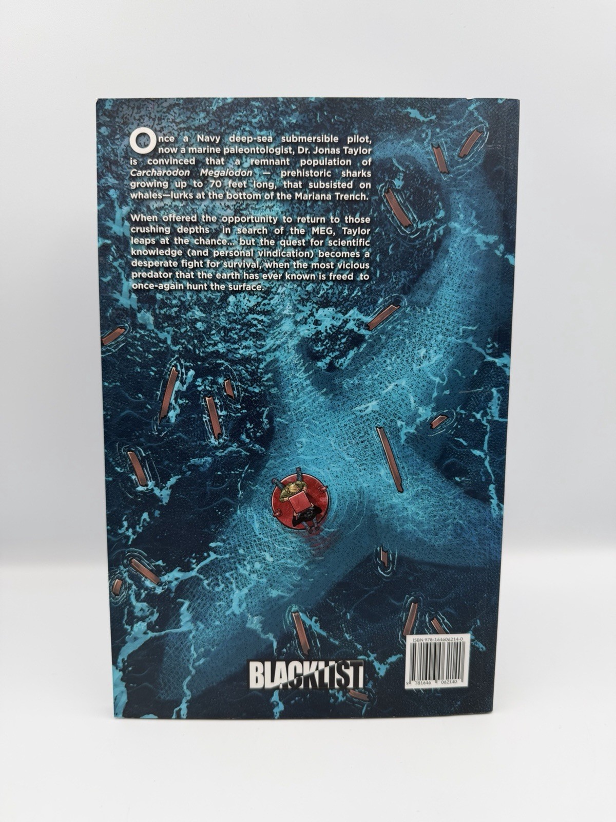 The Meg Graphic Novel Steve Alten Rare TPB Comic Book Megalodon 2019 BLACKLIST