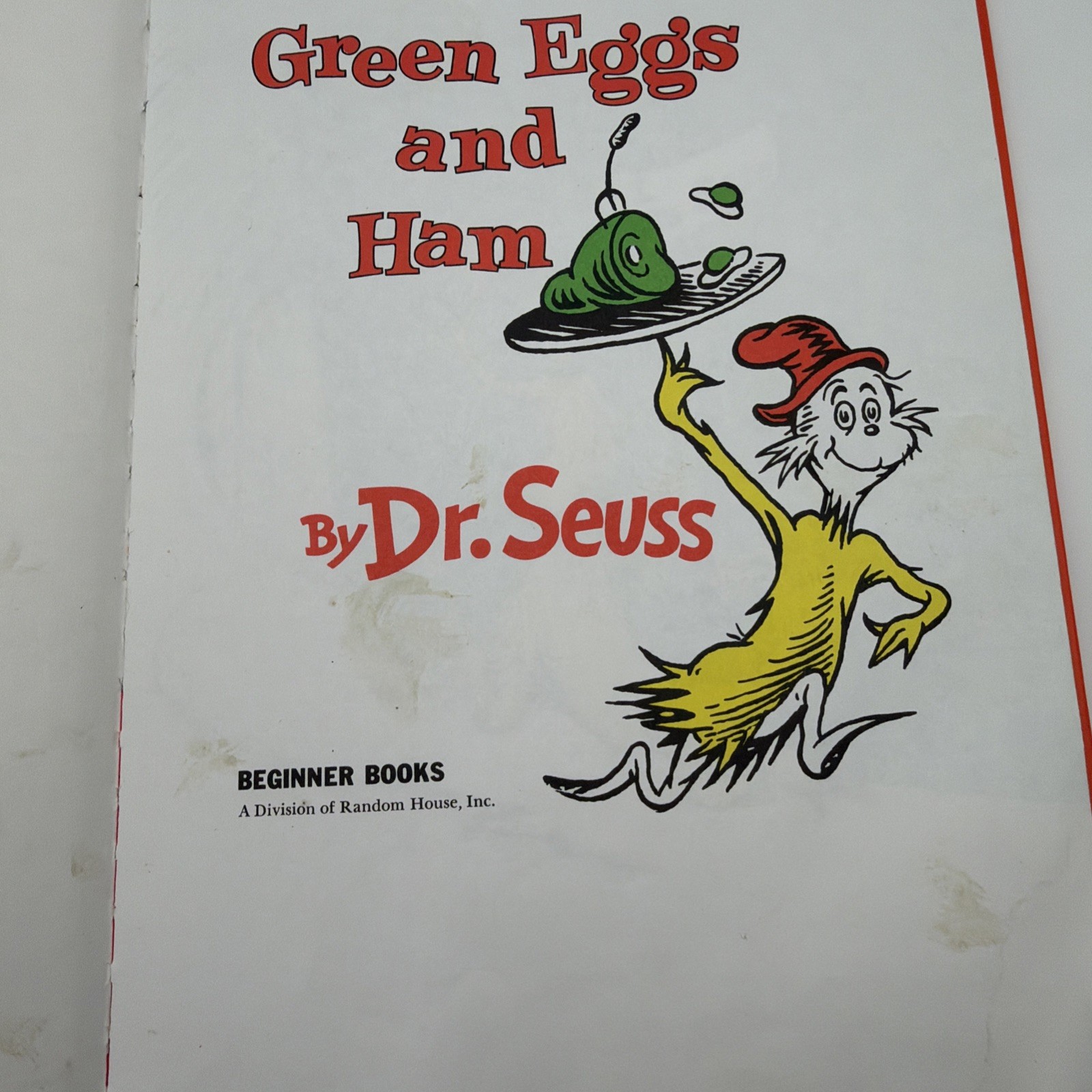 Green Eggs and Ham by Dr. Seuss (1960, Hardcover)
