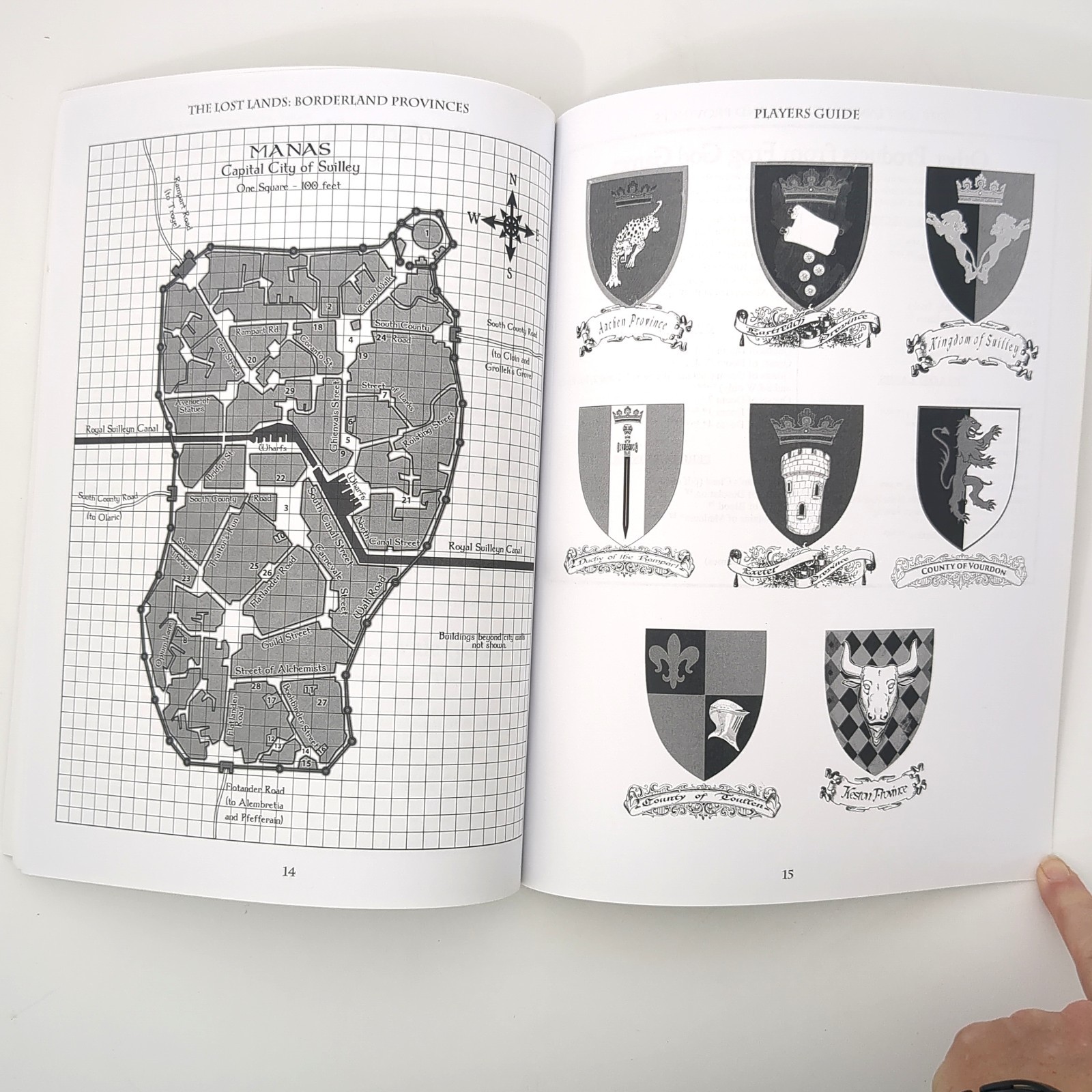 Borderland Provinces Players Guide Frog God Games The Lost Lands Matthew Finch