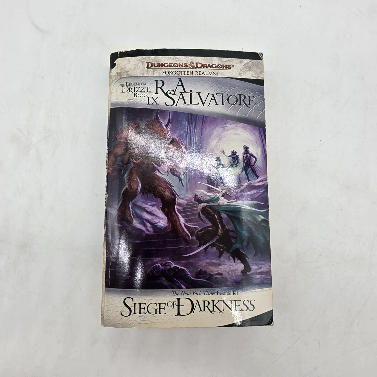 Siege Of Darkness Silent Blade Sea Of Swords Salvatore Wizards PB Lot 4 Fantasy