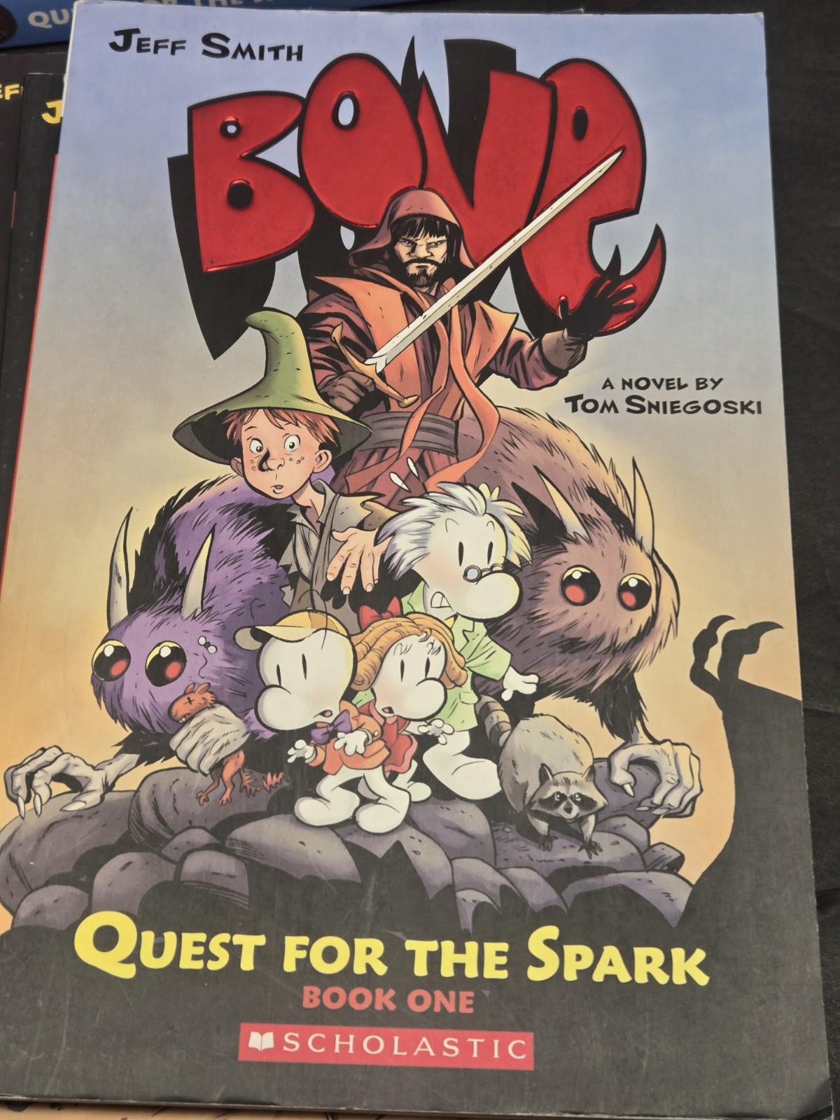 Bone Comic Book Lot 1-9 Complete Set + Quest Spark 1&2 Jeff Smith graphicFor