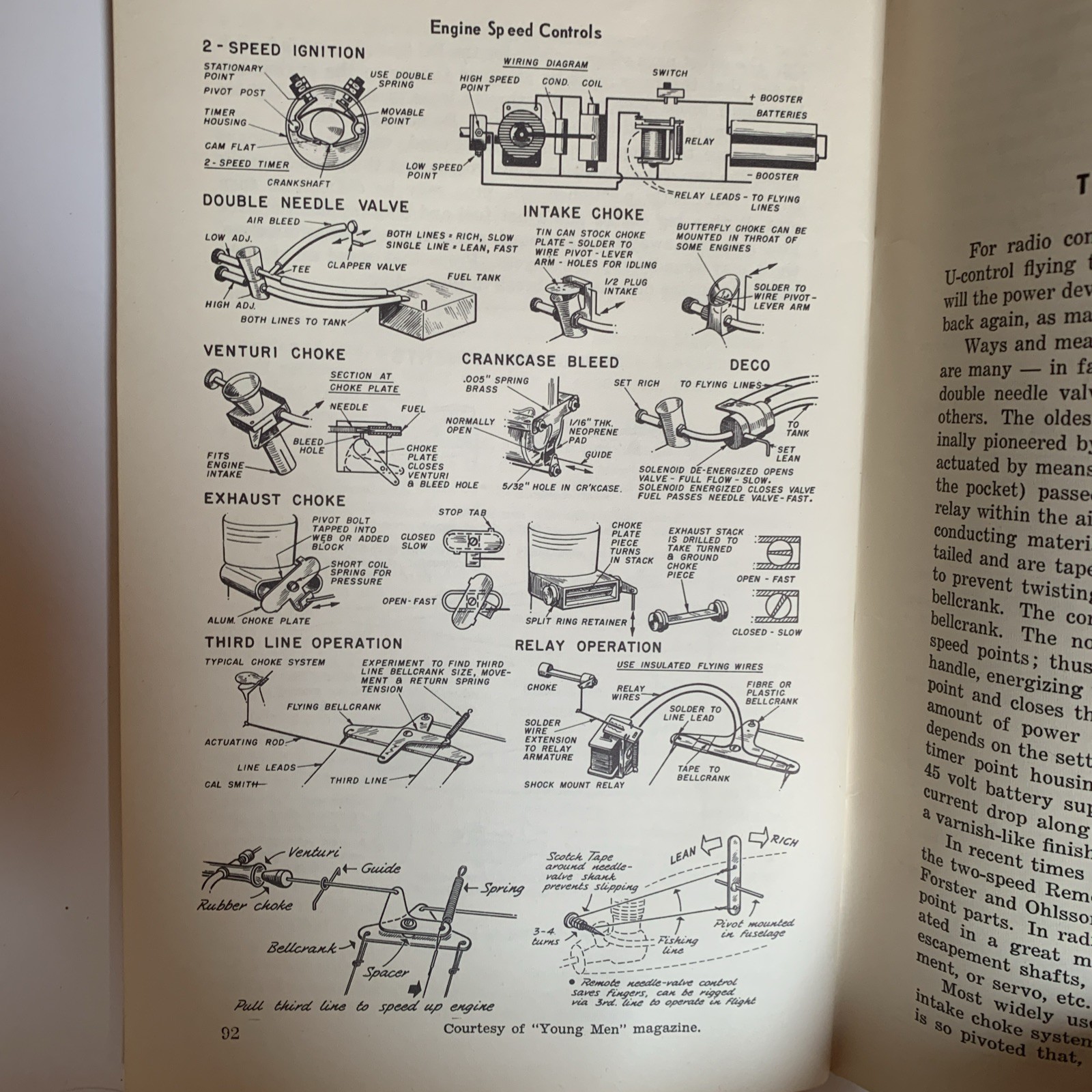 Engines for Models : Part No. B-102 Berkeley Models 1955 Booklet 95 Pages 312S