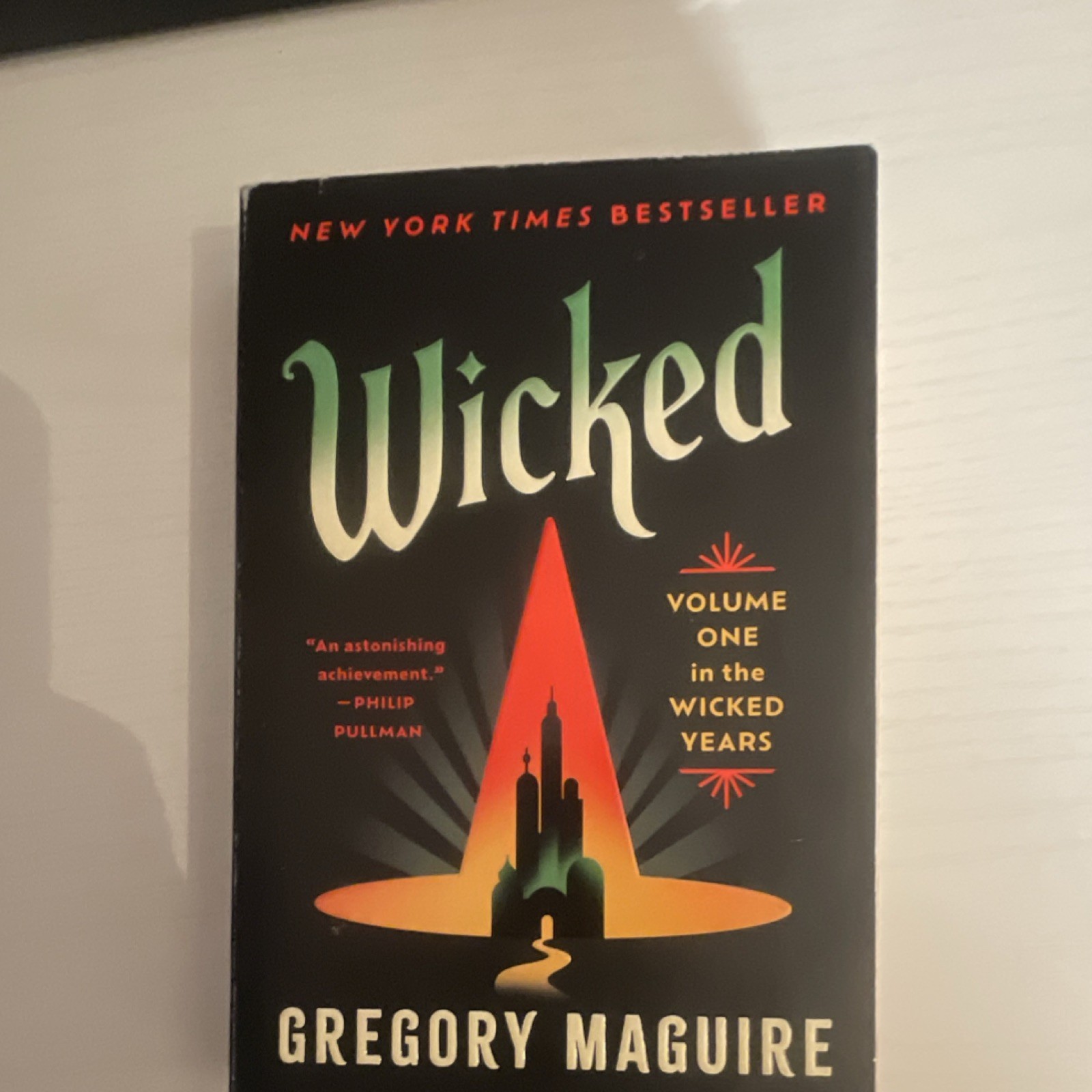 Wicked by Gregory Maguire Paperback Fiction Fantasy Novel Wicked Years Series