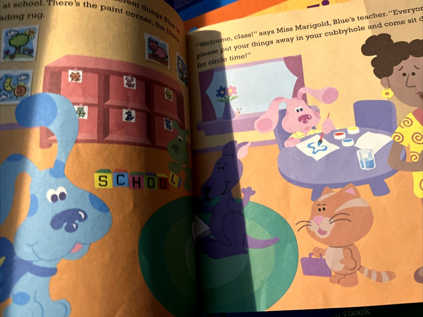 8 Assorted Blue’s Clues Bks Welcome to Blue’s Clues! School Winter Day Ltl Duck
