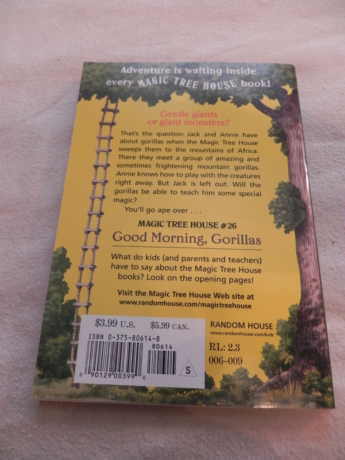The Magic Tree House #26 Good Morning Gorillas By Mary Pope Osborne