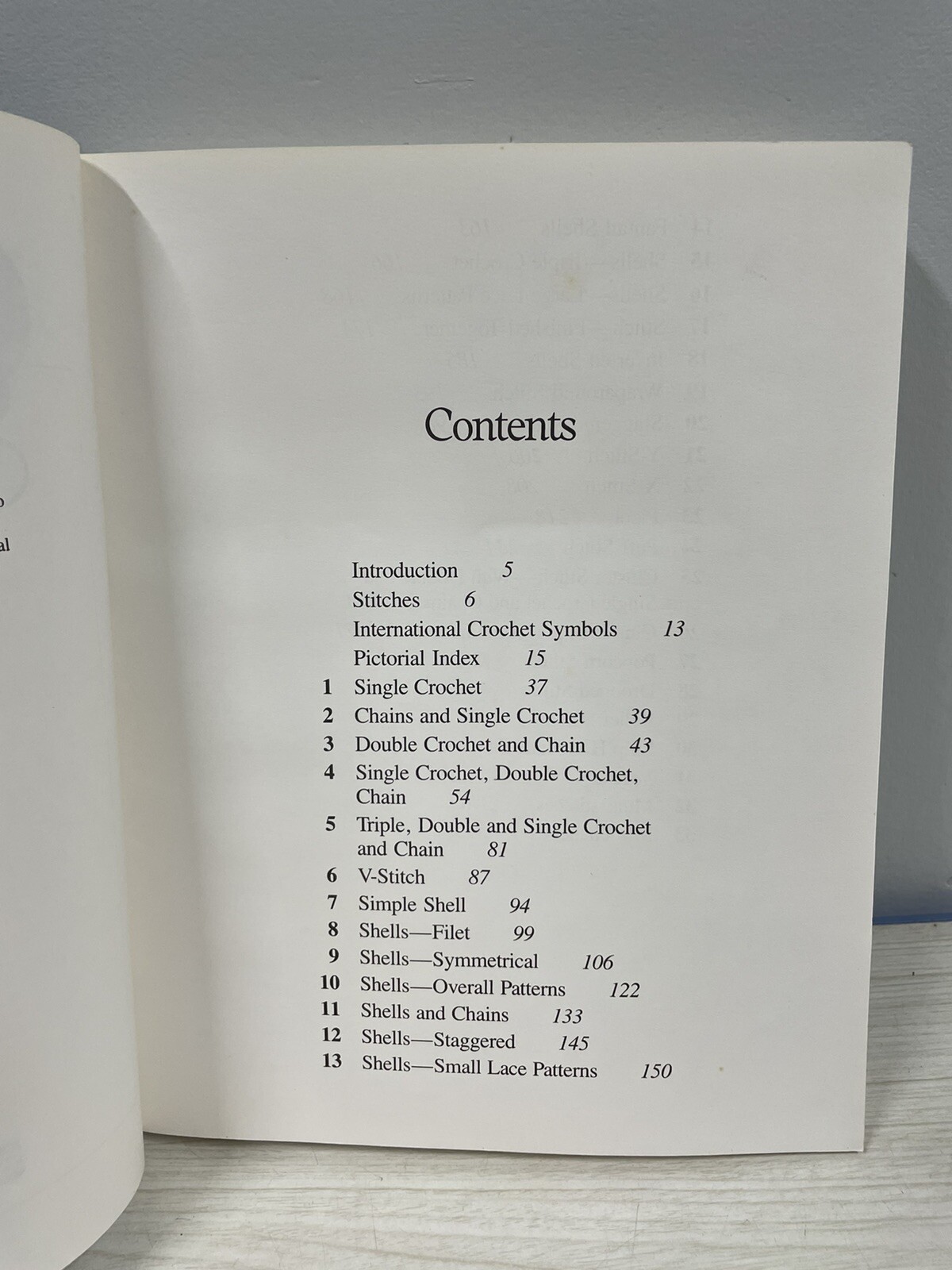 Complete Book Of CROCHET-STITCH DESIGNS By Linda P. Schapper Paper Back 1985.
