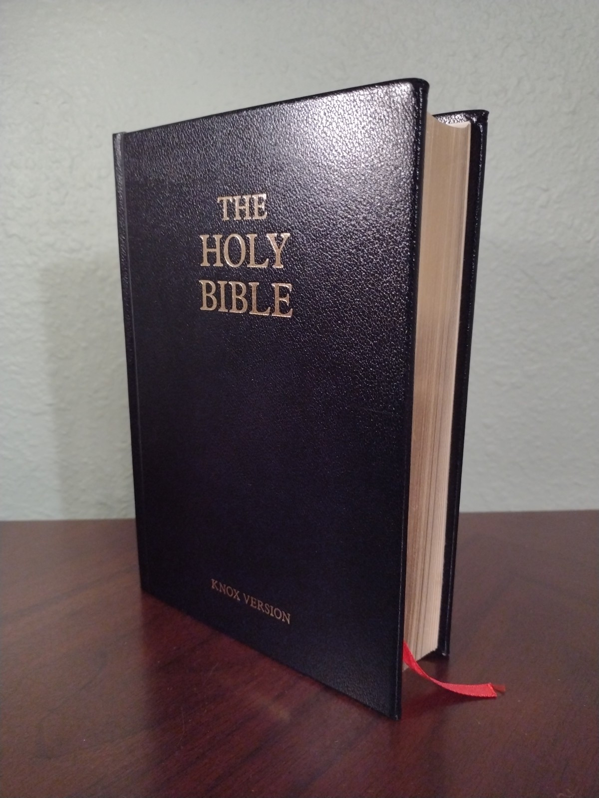 THE HOLY BIBLE, KNOX VERSION, MSGR RONALD KNOX, 2012, Baronius Press Hardcover