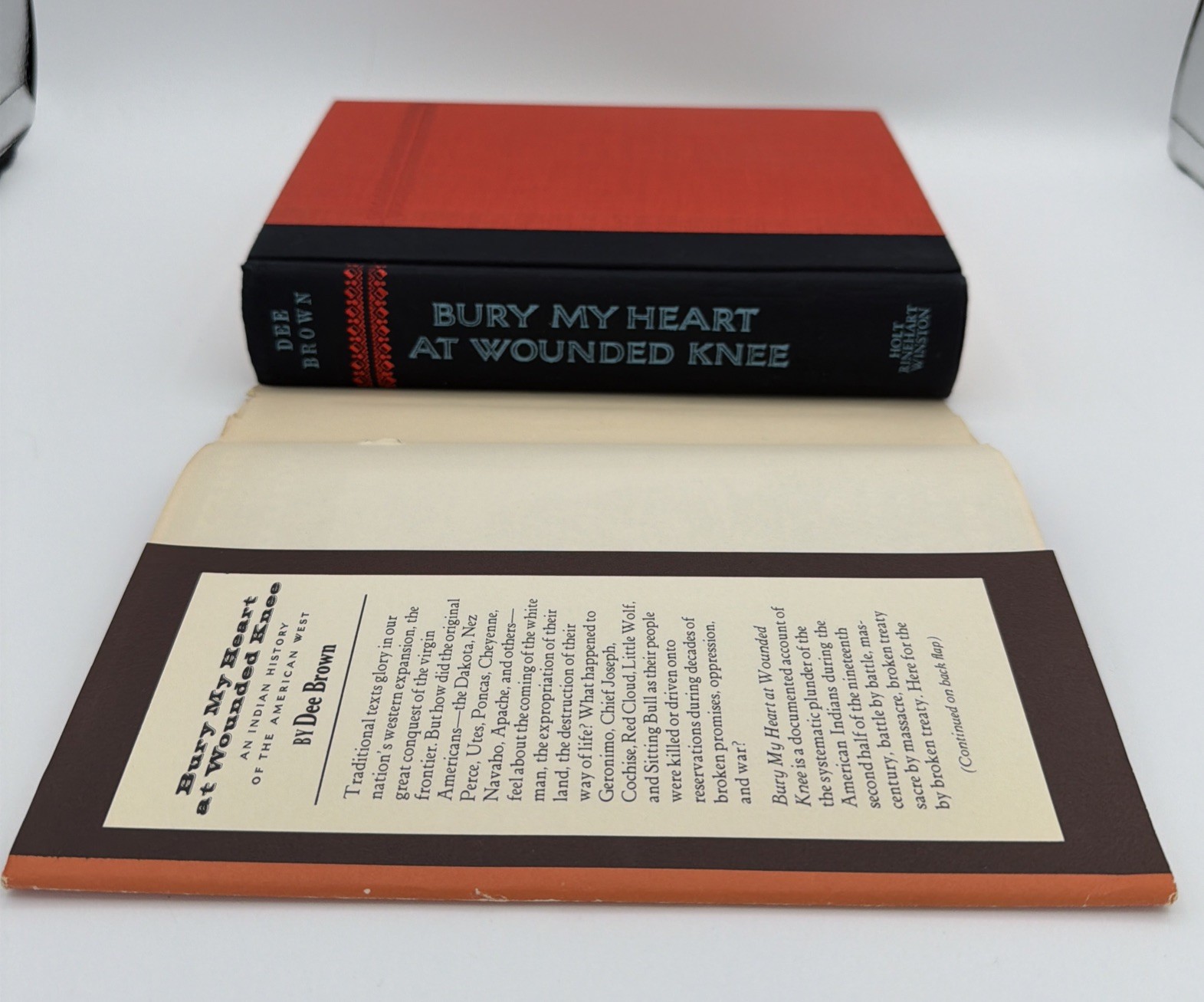 Dee Brown BURY MY HEART AT WOUNDED KNEE 1971 1st Edition, Second Printing