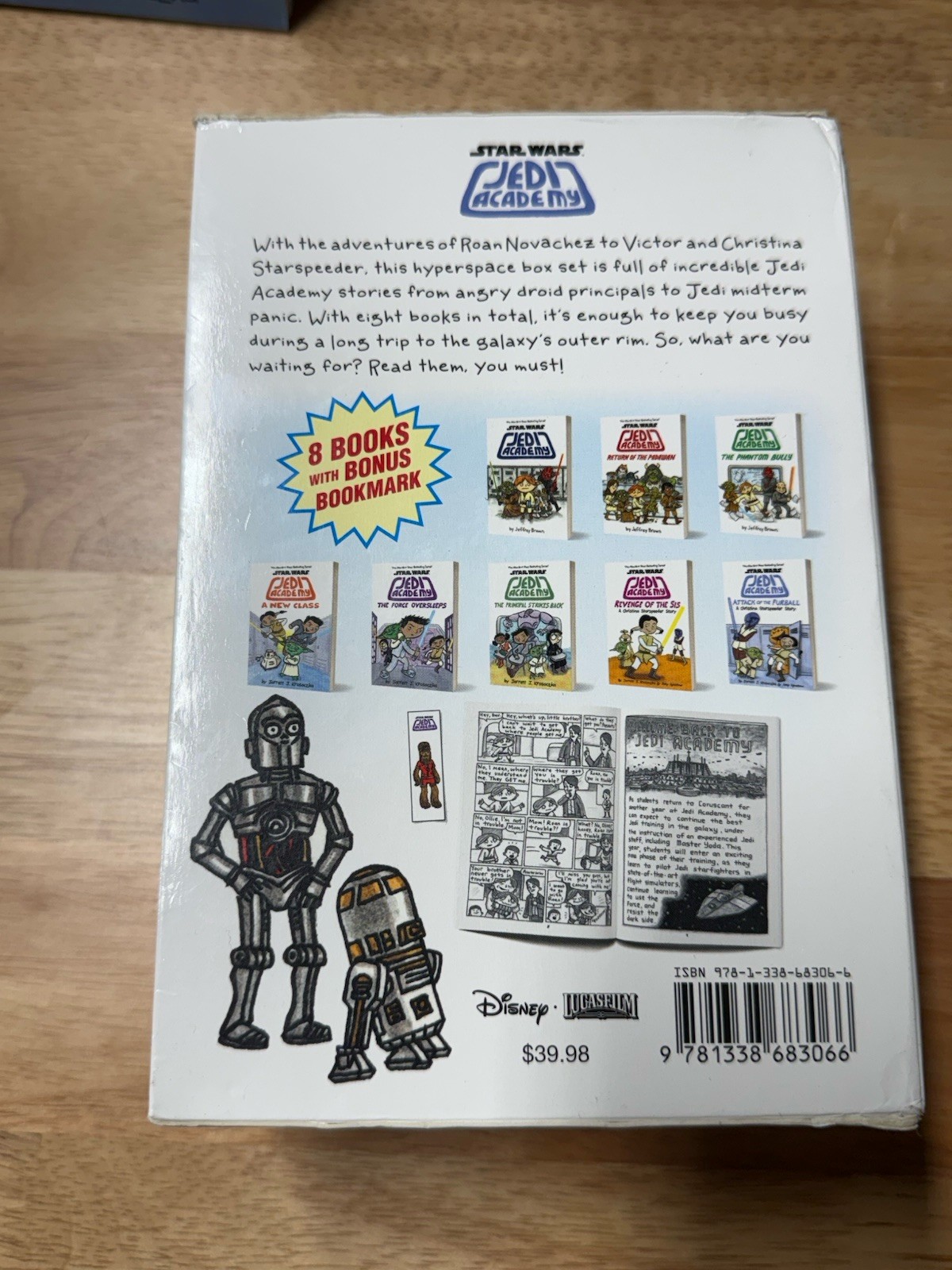 Star Wars Jedi Academy Series Scholastic Hyperspace Paperback Boxed 8 Book Set