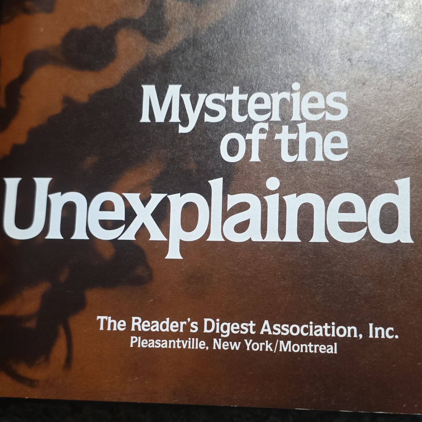 Reader’s Digest Editors Mysteries of the Unexplained HC Illus UFO ISBN 08957714…
