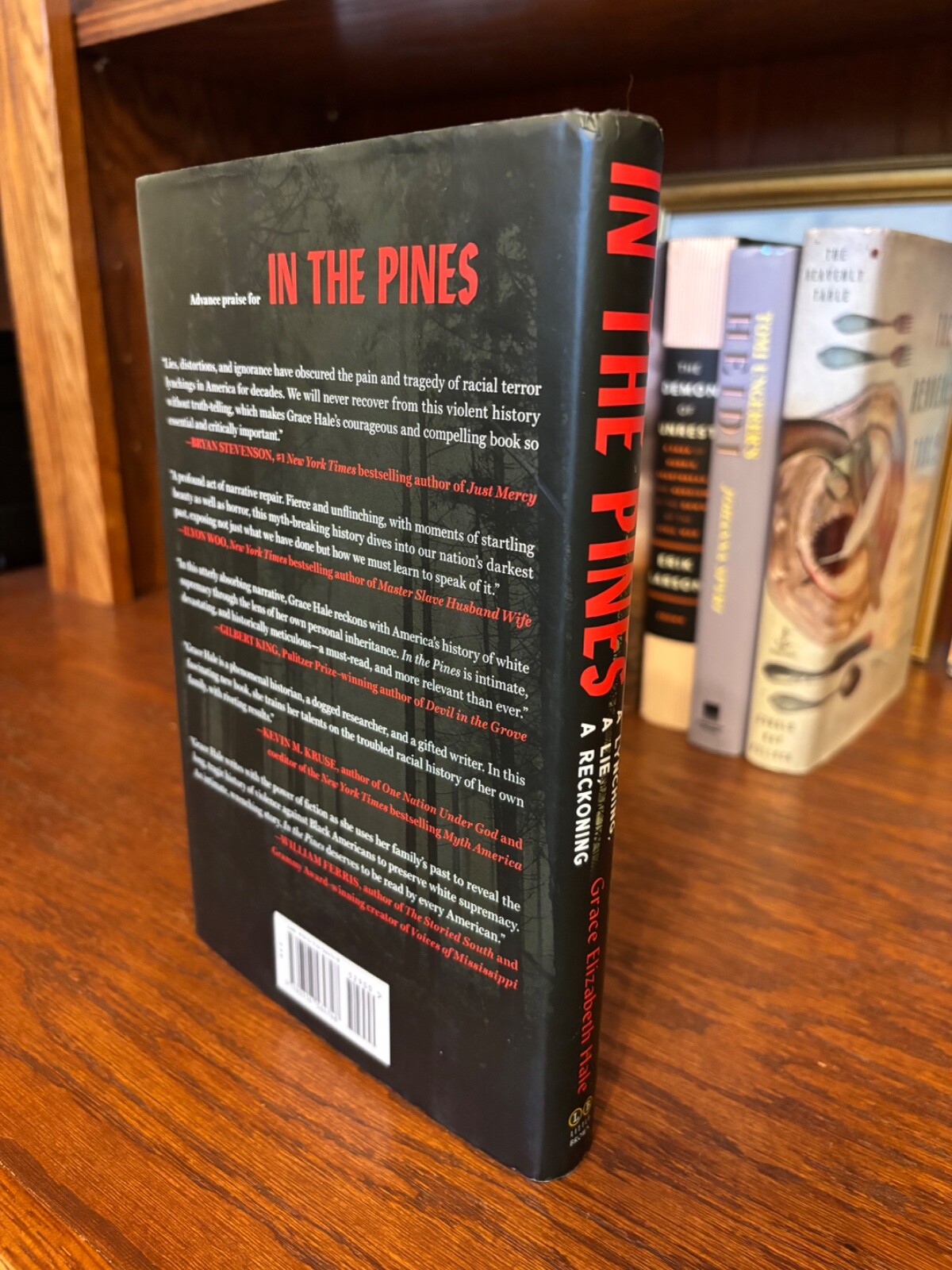 In the Pines. Grace Elizabeth Hale. Signed 1st HC Ptg LB 2023. Near Fine +