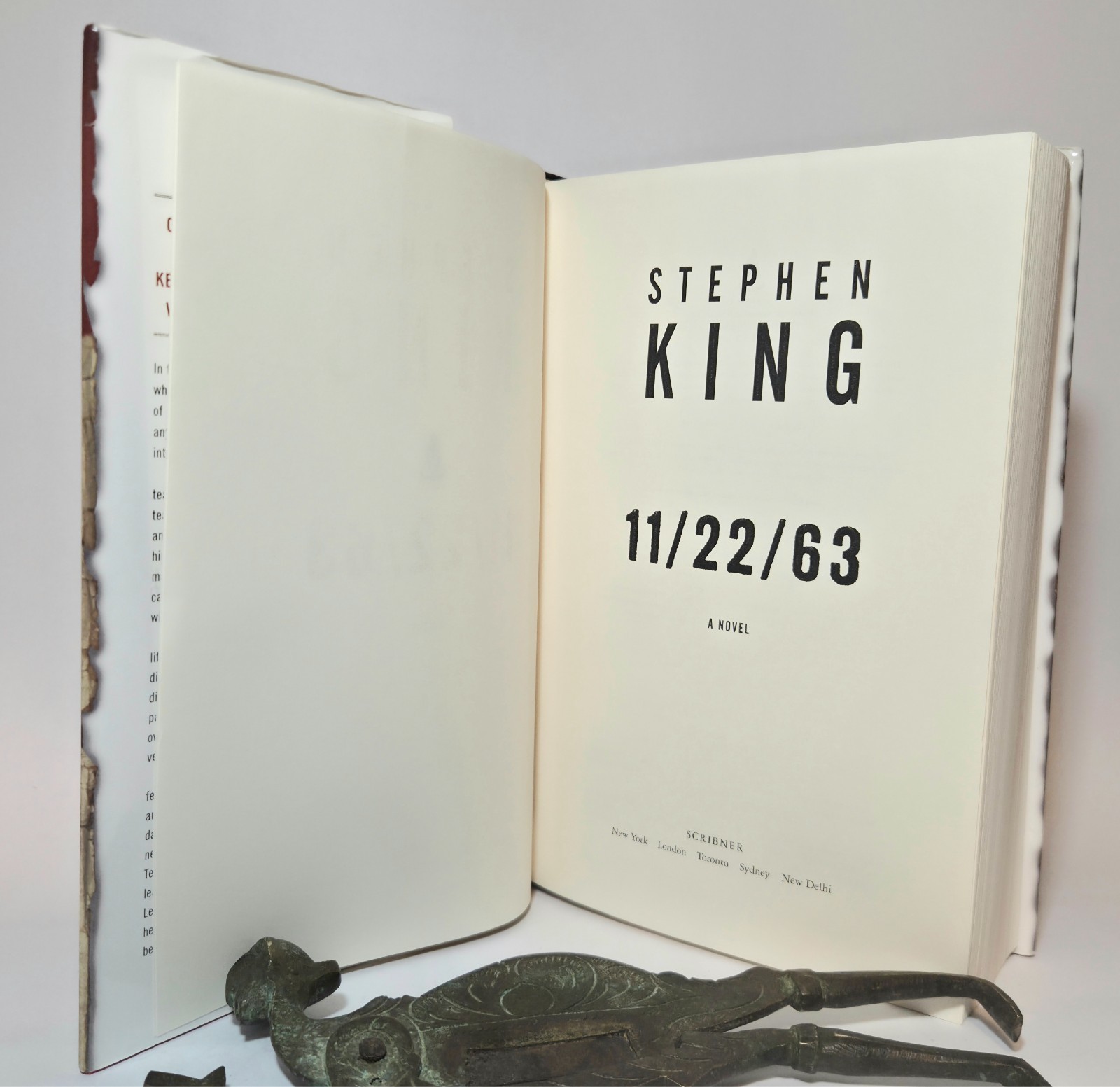 11/22/63 Stephen King 2011 First Edition First Printing HC$DJ Fine Condition