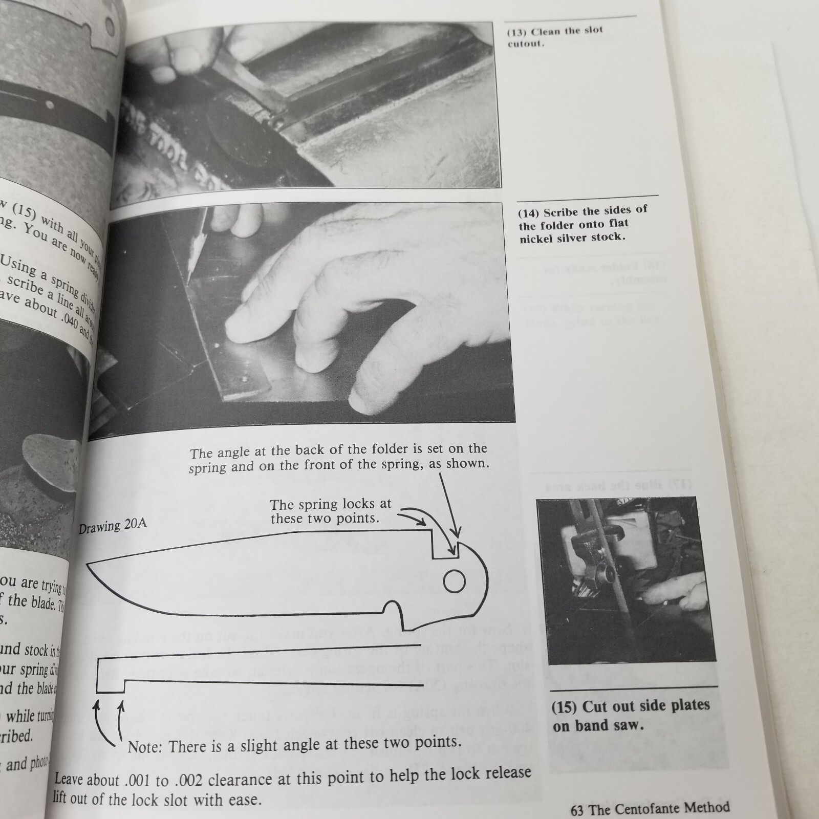 How to Make Folding Knives: A Step-By-Step How-To Book 1994 by Ron Lake