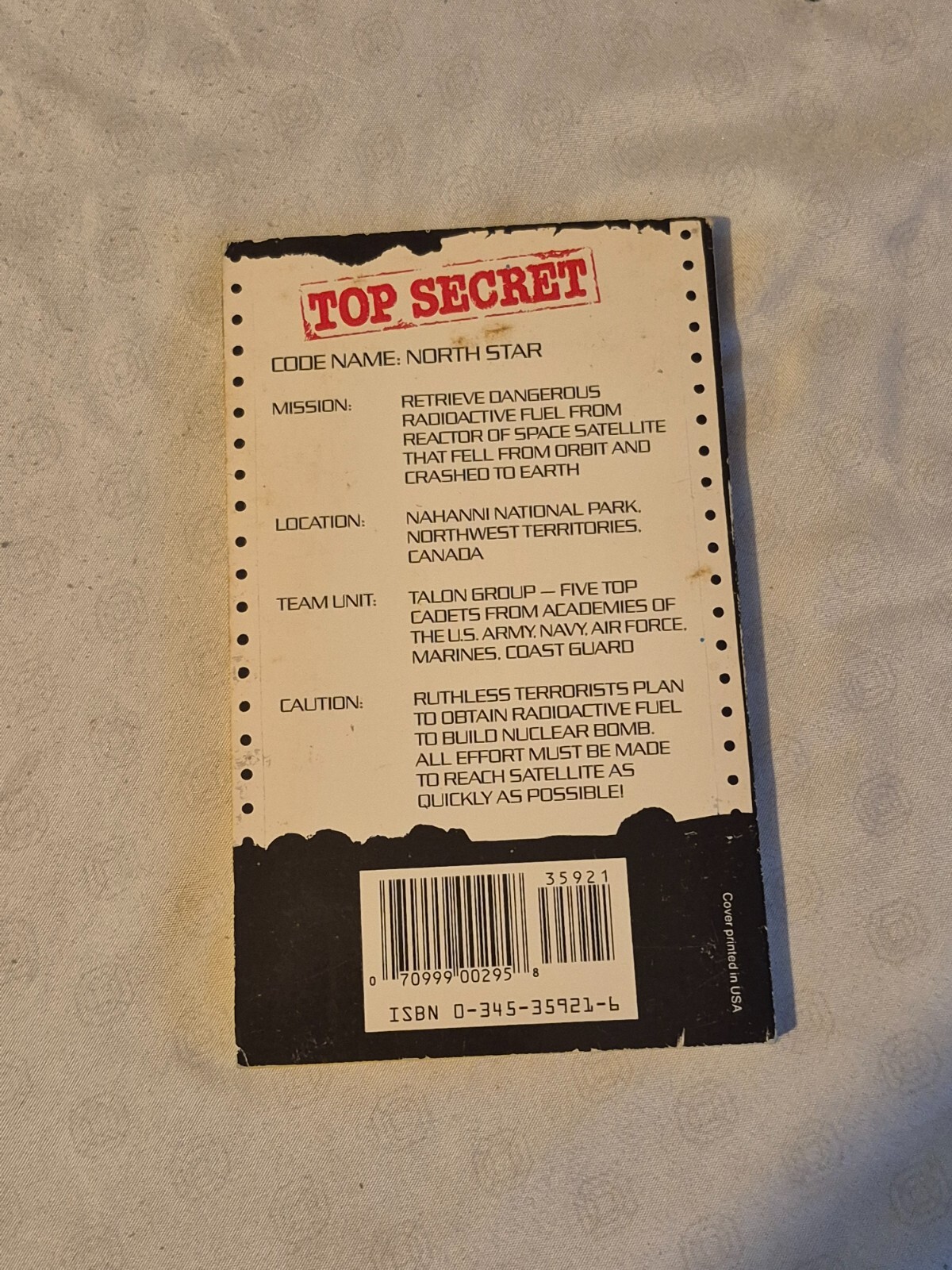 CODE NAME: North Star (CADETS, NO 10) By Ned Bannister – PB Book 1st Edition