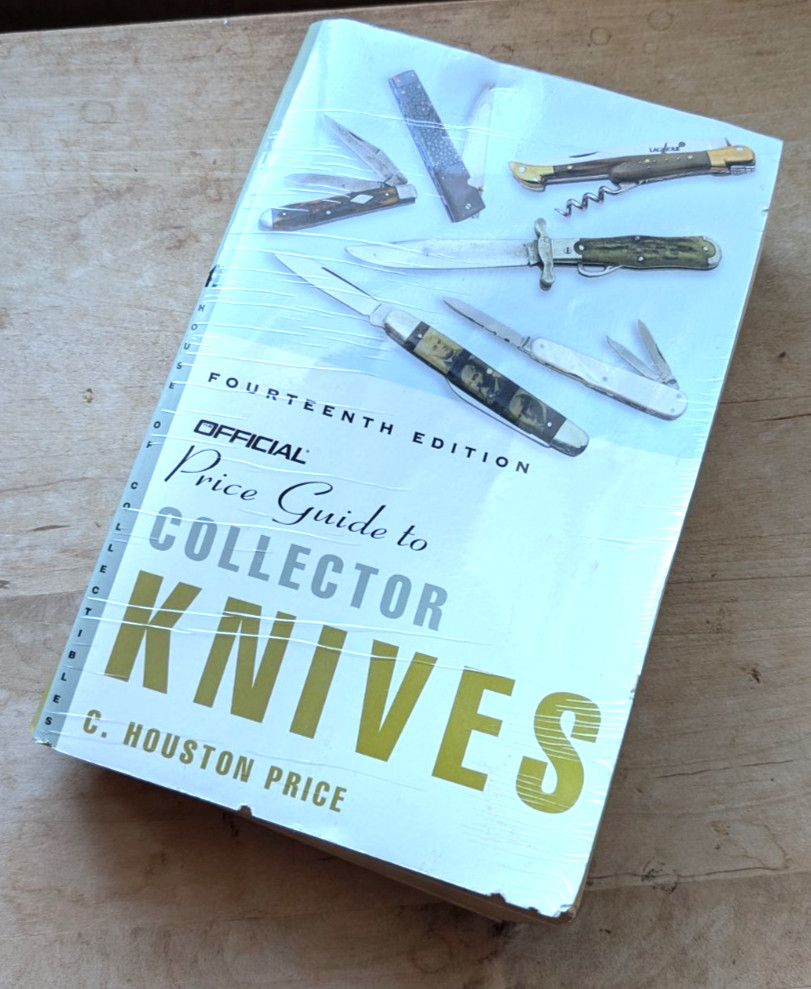 DAMAGED The Official Price Guide to Collector KNIVES 14th Edition BOOK Houston