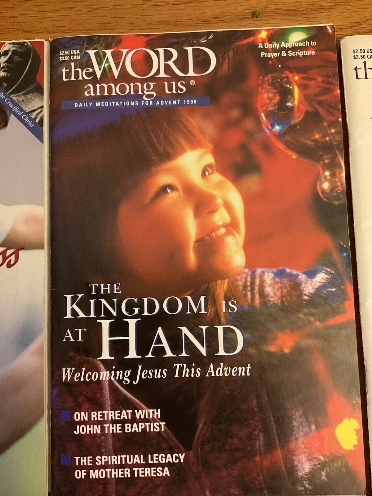 Lot of 9 The Word Among Us Daily Meditations 1998