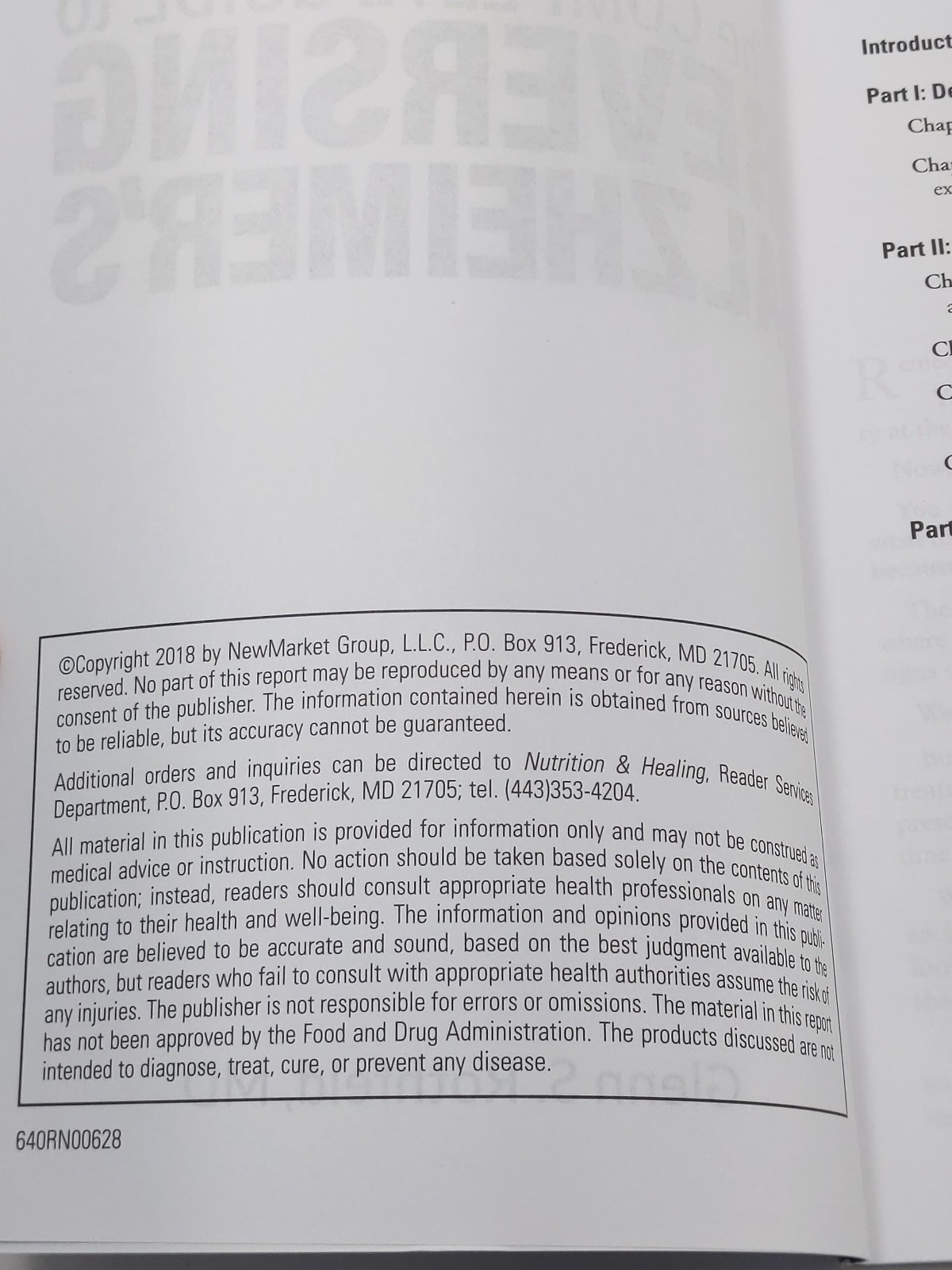 The Complete Guide to Reversing Alzheimer’s by Glenn. S. Rothfeld – Paperback