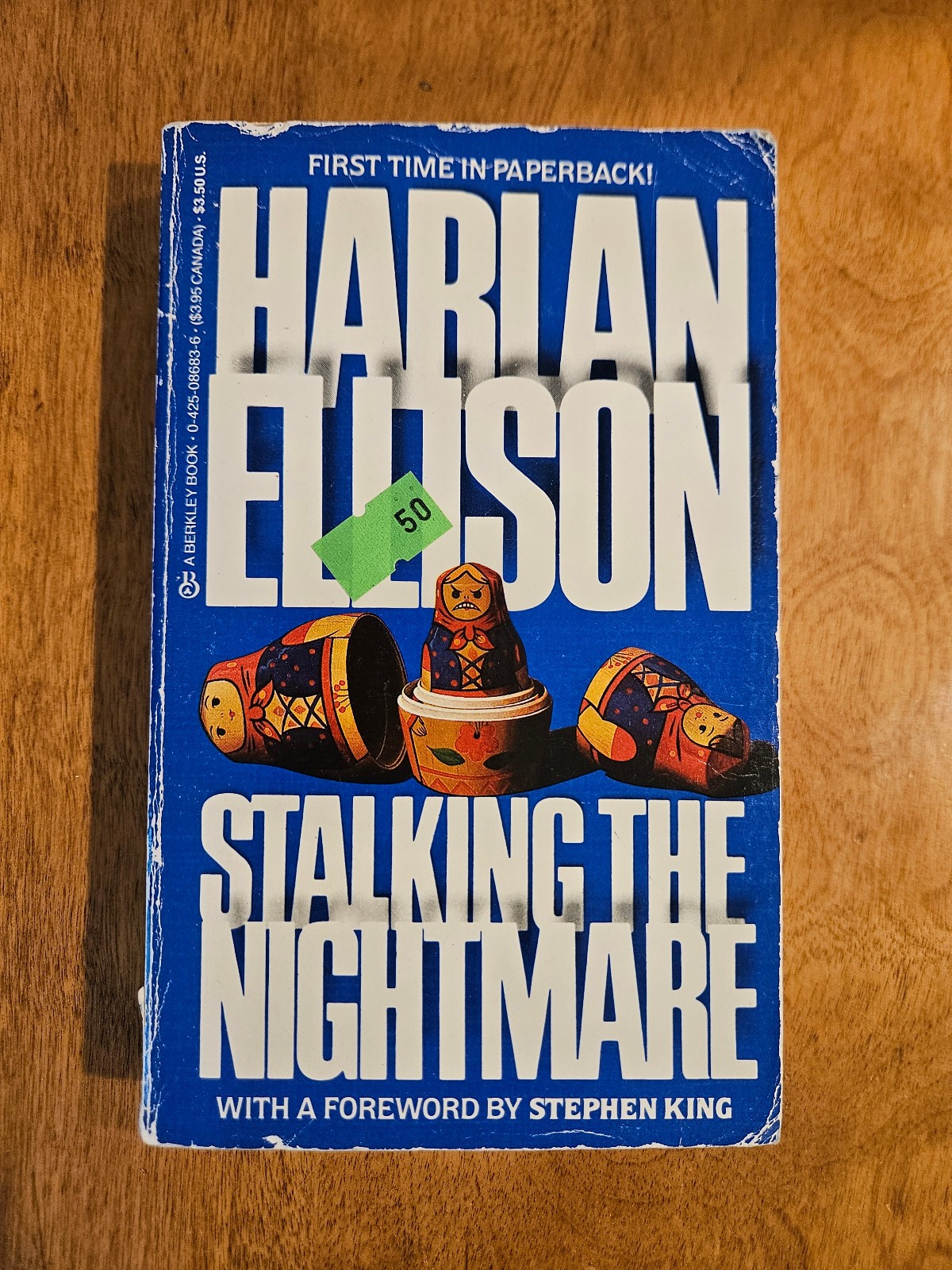 Ellison Paperback Lot – Oblivion, Wonderland, Strange Wine, Stalking Nightmare