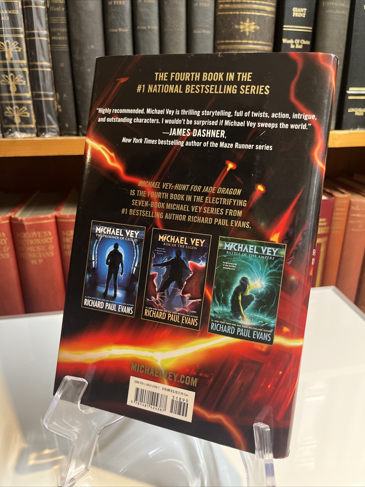 Michael Vey Ser.: Michael Vey 4 : Hunt for Jade Dragon by Richard Paul Evans…