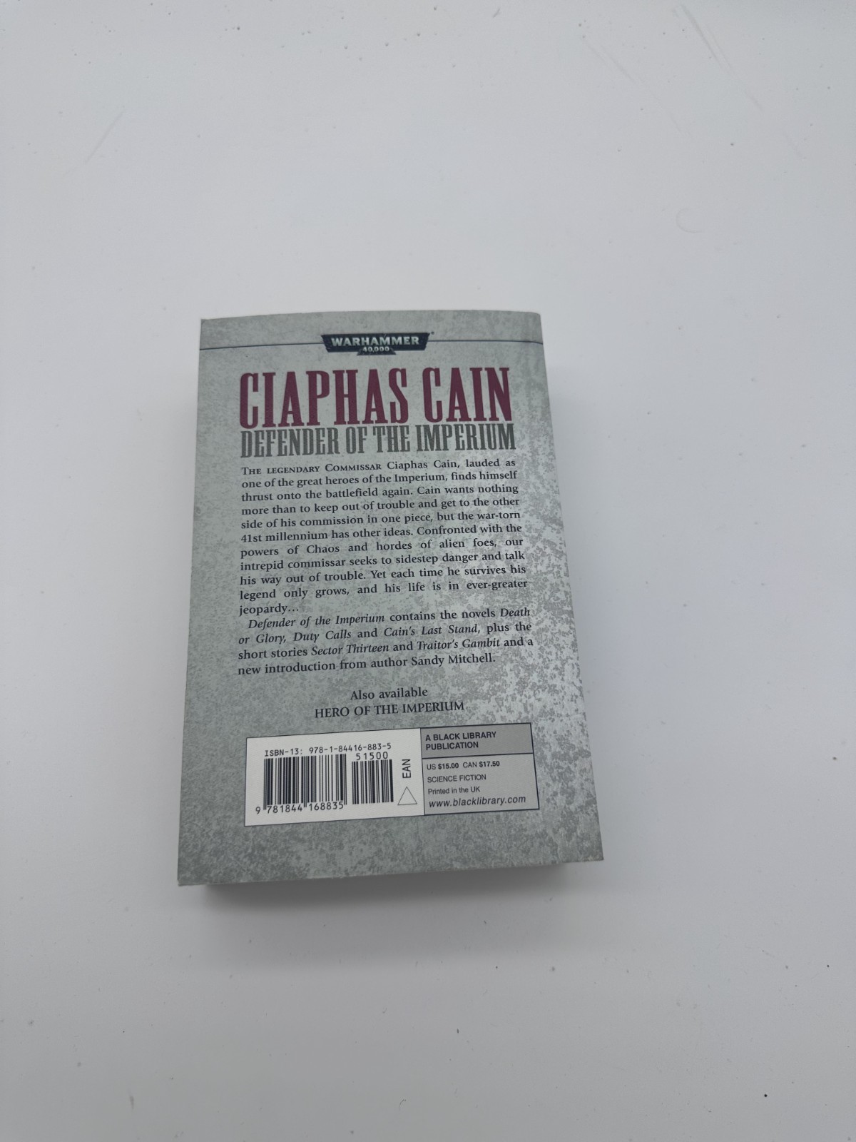 Ciaphas Cain: Defender of the Imperium by Sandy Mitchell (2010, Omnibus, PB)