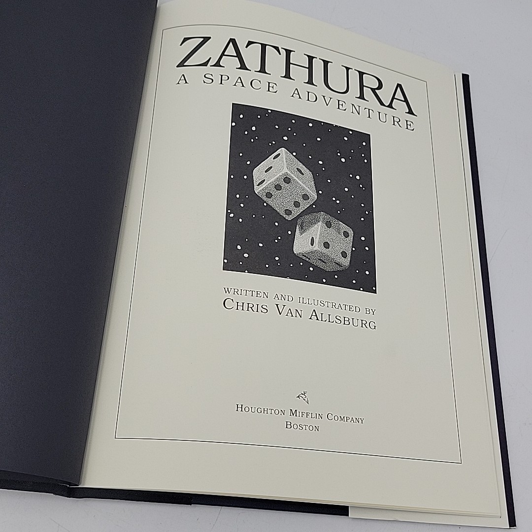 Zathura Chris Van Allsburg Autographed Hardcover 2002 Signed By Author 2005