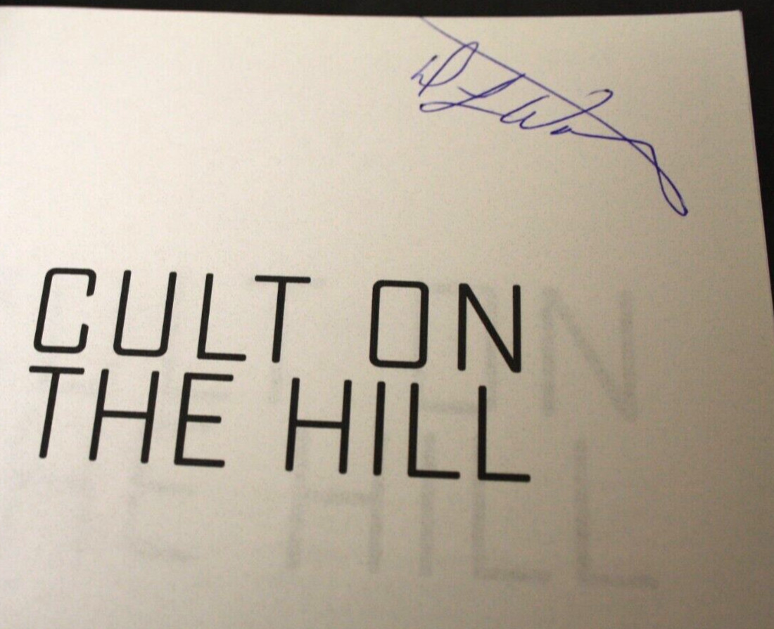 Signed Cult On The Hill By D. L. Waterhouse