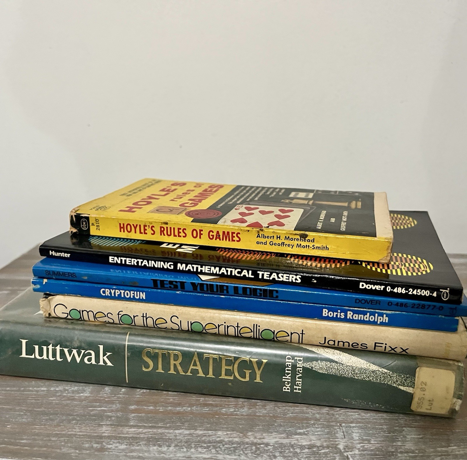 Intellectual Book Bundle 6 vintage books 2 hard cover, 3 paper backs