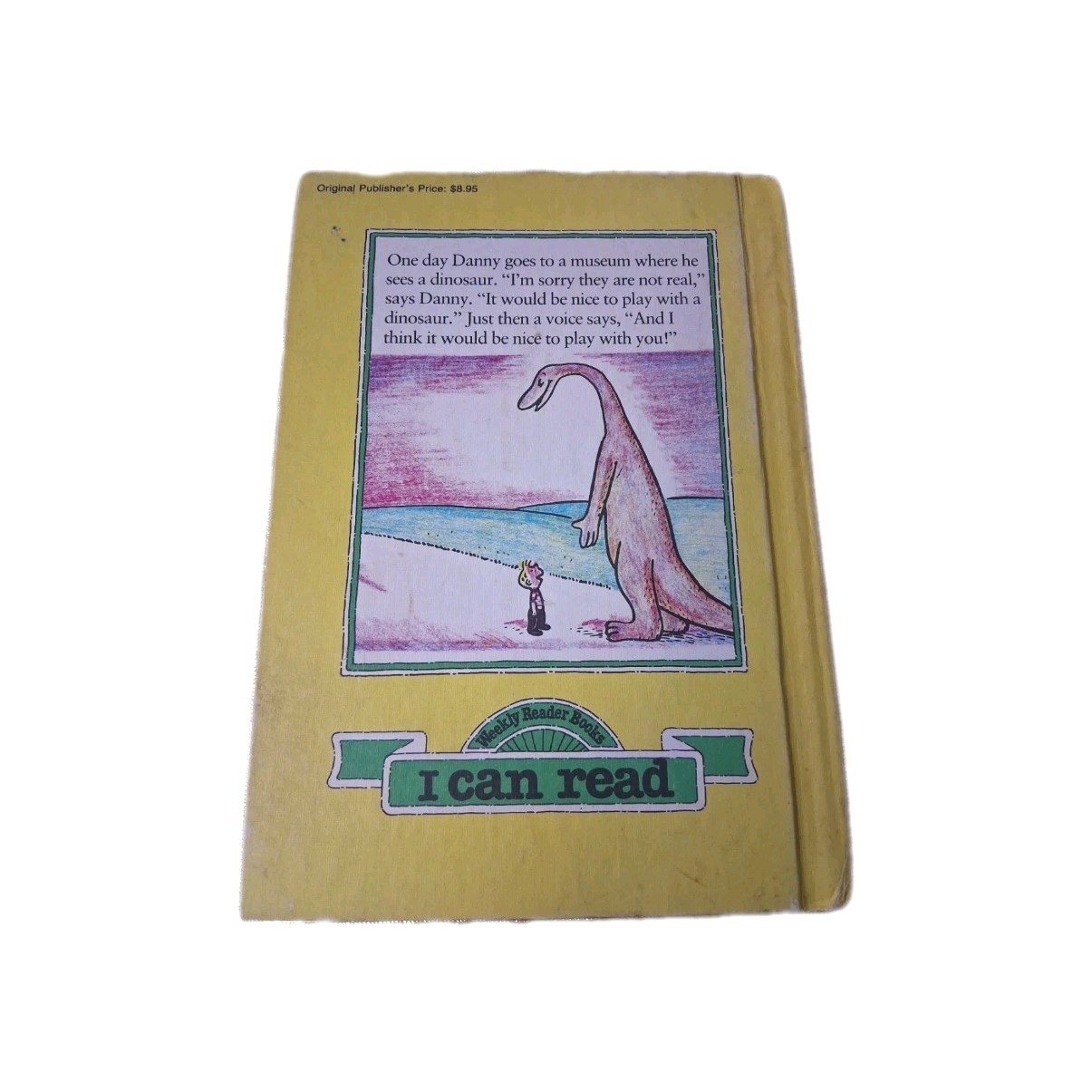 Danny and The Dinosaur by Hoff Hardcover Vintage 1958 1st Ed An I Can Read Book