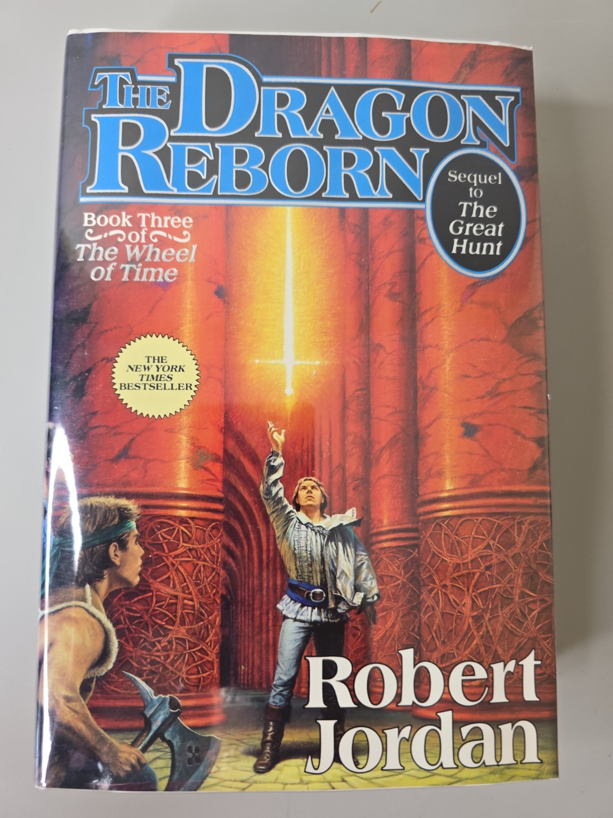 Robert Jordan The Dragon Reborn #3 The Wheel Of Time Hardcover & Knife Of Dreams